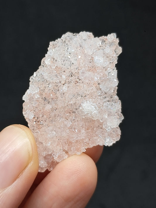 Pink Apophyllite On Quartz Floater Cluster (Ajanta) Natural Crystal | Mineral Specimen #APP4