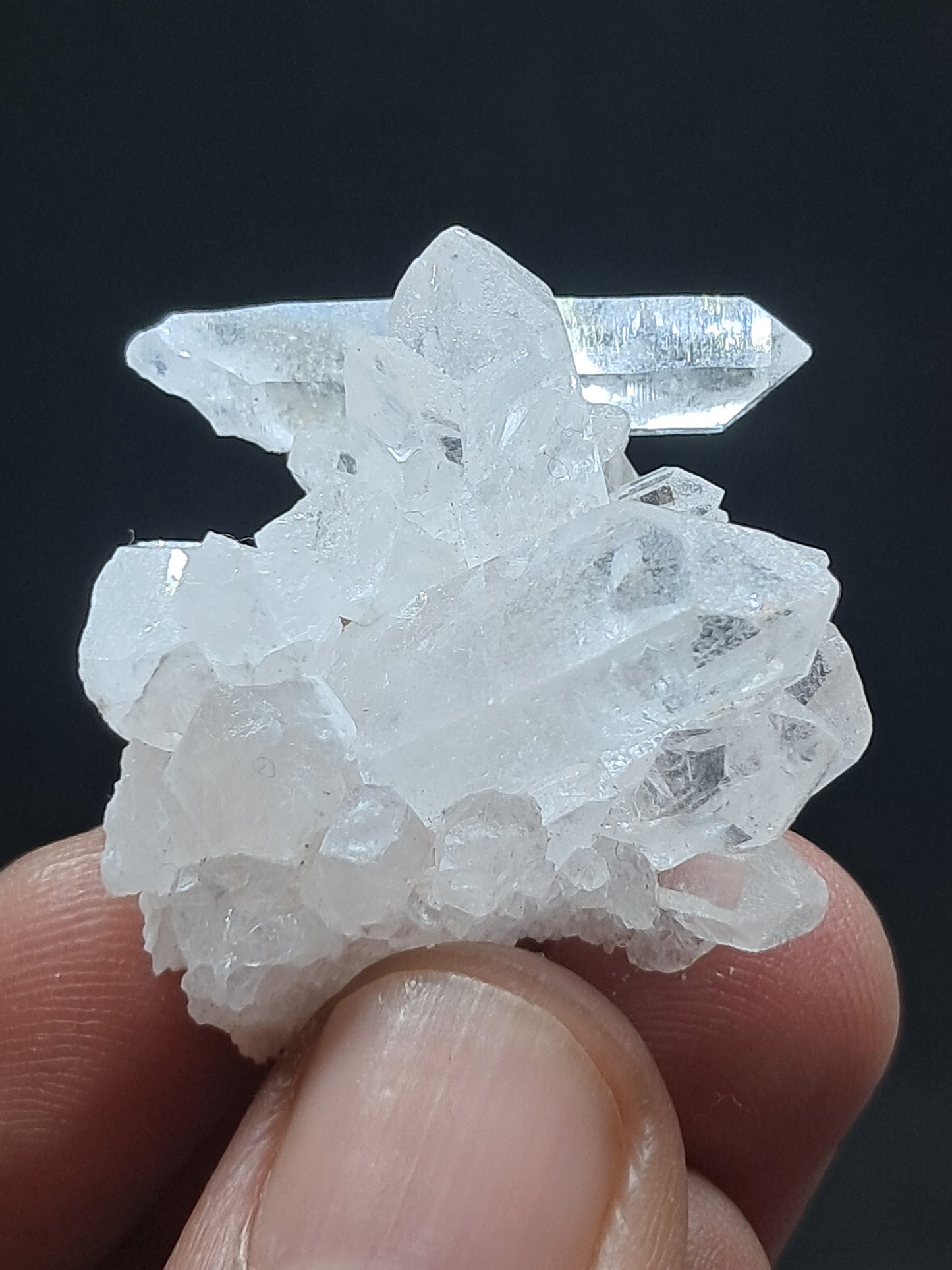 Himalayan Quartz Cluster | Natural Crystals | Mineral Specimen #CH61