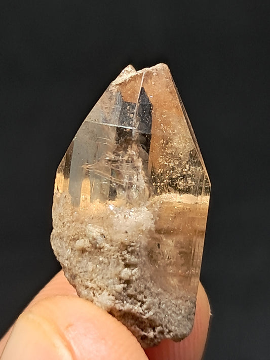 Cristal de topacio natural (México), piedra preciosa rara | Ejemplar mineral n.° TPZ2