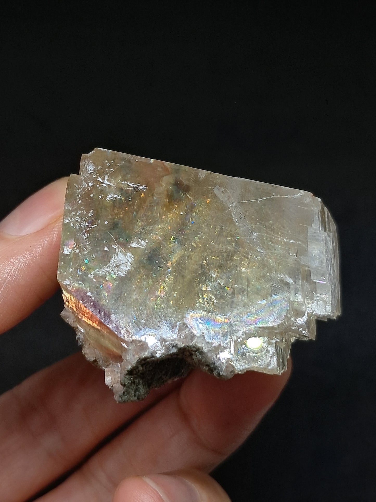 Calcita Frambuesa Mohosa *Hallazgo Raro* (Pithampur) Cristal Natural | Piedra Bruta | Muestra de Mineral #CA31