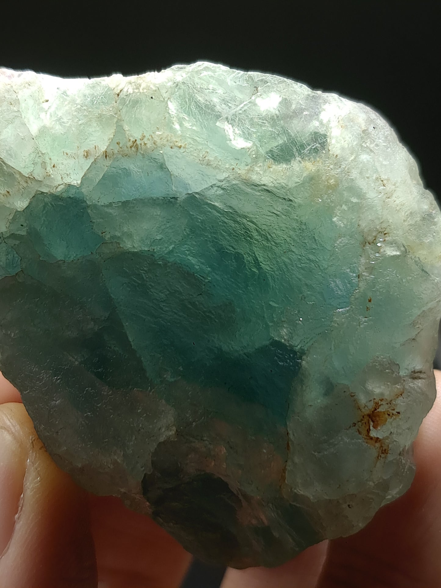 Rough Rainbow Fluorite Stone | Natural Crystal | Mineral Specimen #FL6