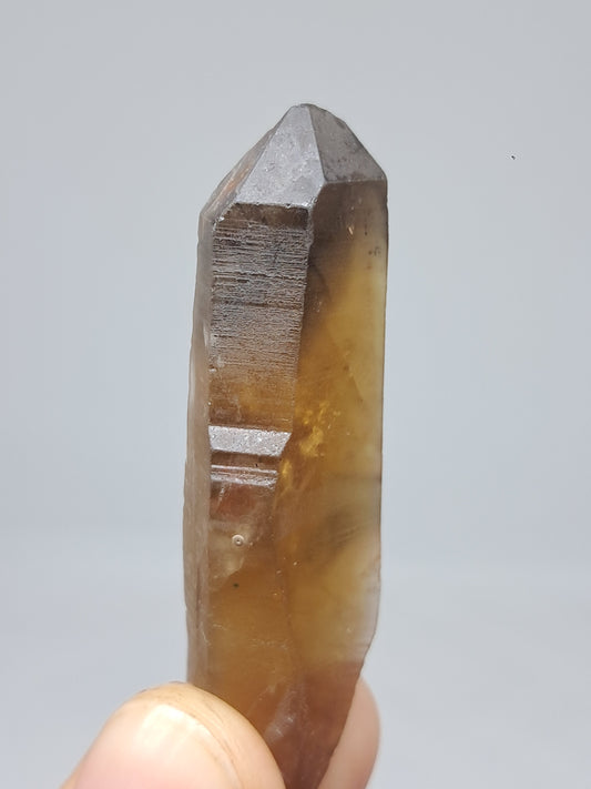 Natural Citrine Crystal Point w/ Self-Healed Termination (Democratic Republic of Congo) #CTN30