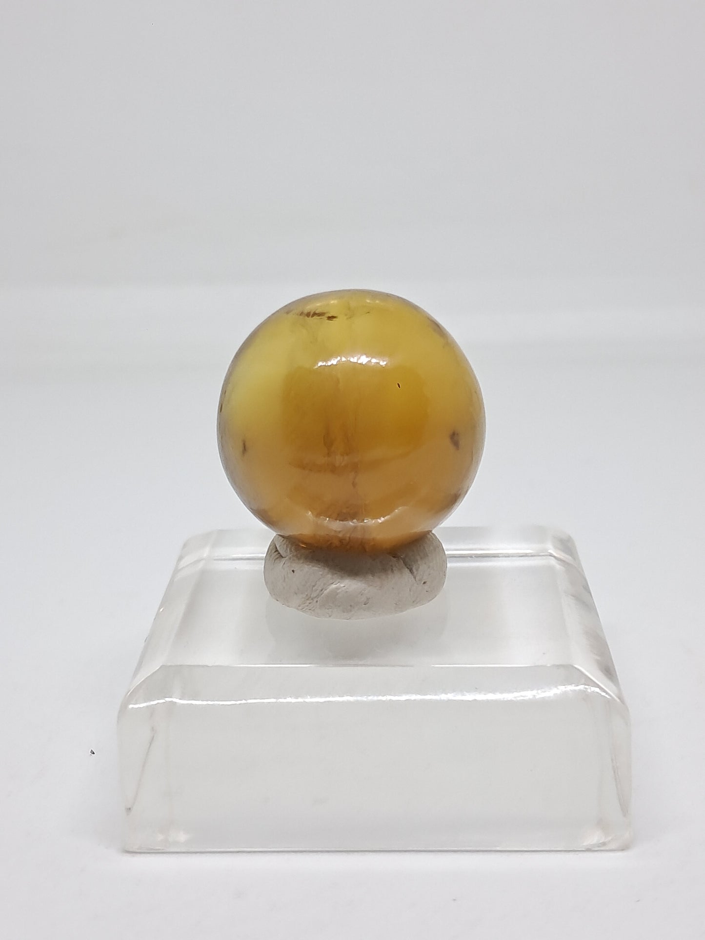 Natural Citrine Sphere | Polished Stone | Smokey Yellow | High Quality
