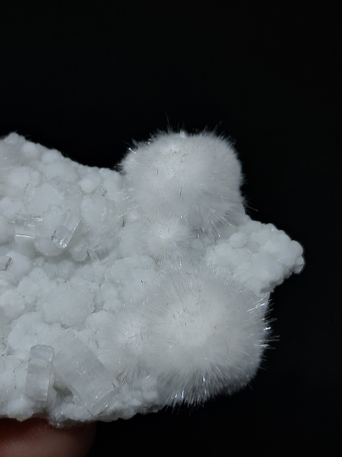 Okenite w/ Gyrolite and Apophyllite Cluster (Mumbai) Mineral Specimen | Collector Grade | Natural Crystal #OK27