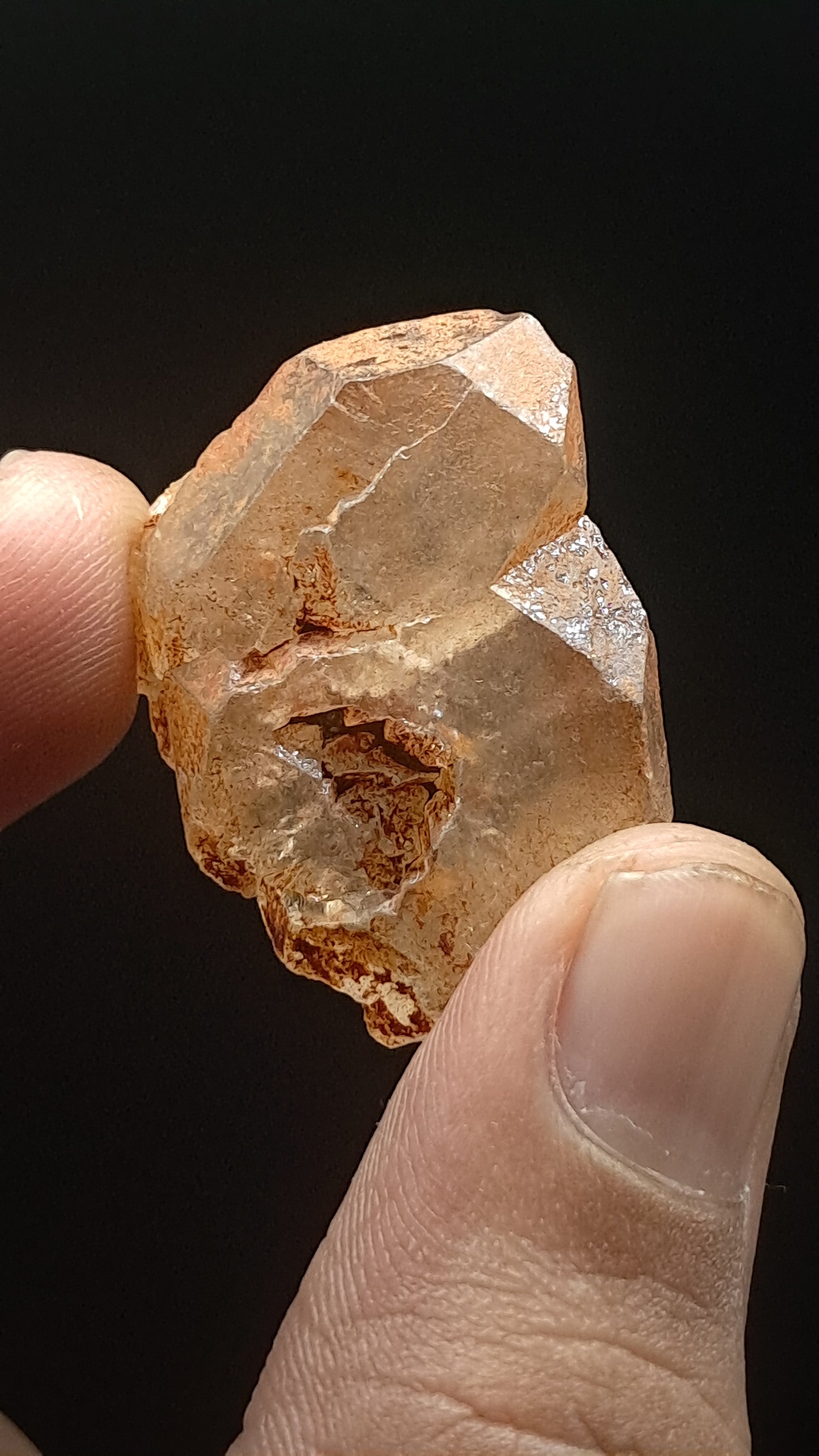 Elestial Quartz (Karur) Raw Natural Crystal | Mineral Specimen #EQ25