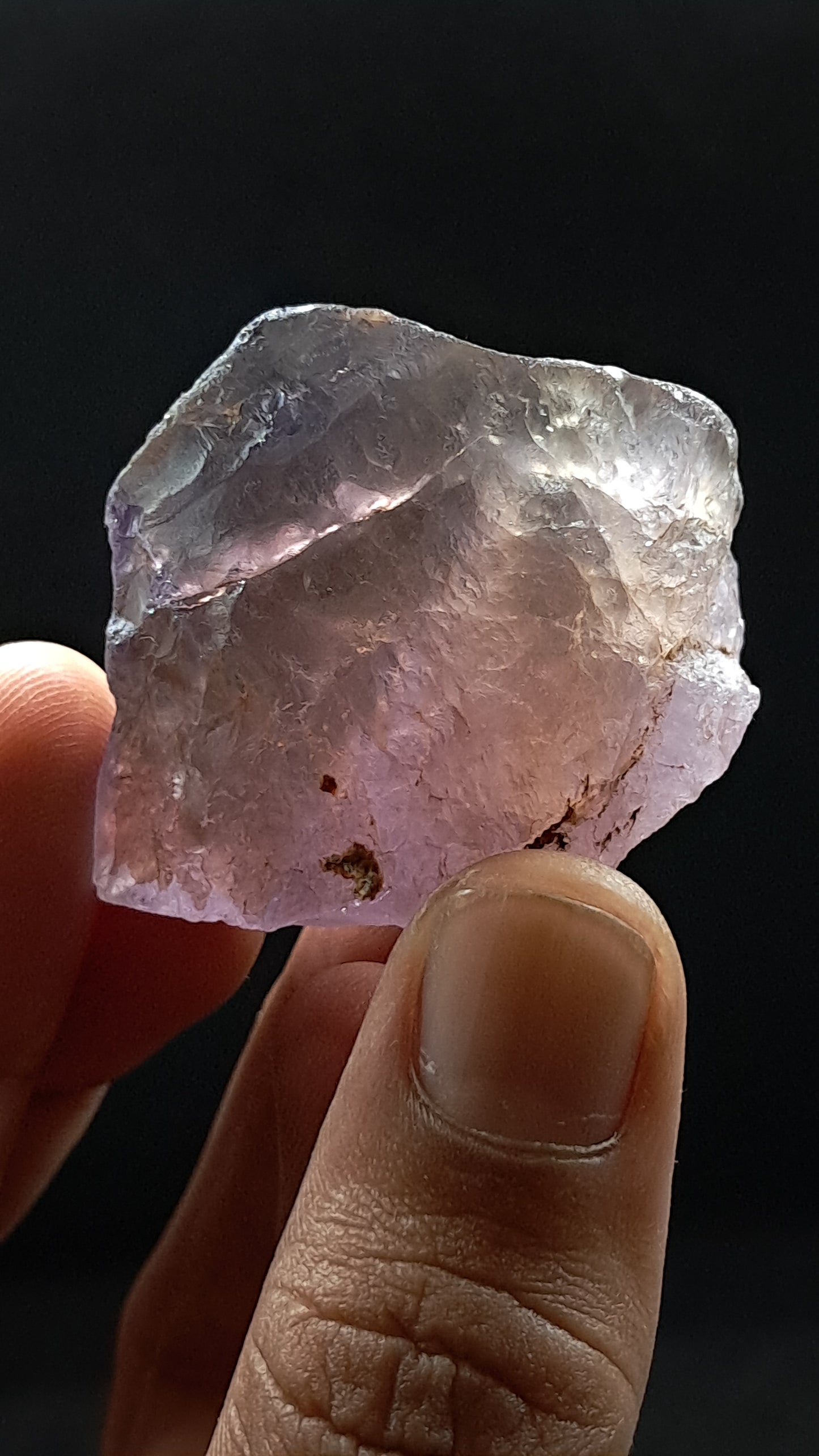 Ametrine Rough (Bolivia) Natural Crystal | Etched Surface #AMT7
