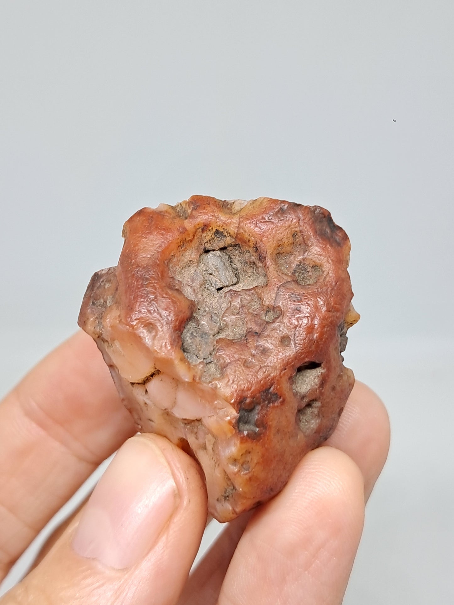 Rough Carnelian (India) Raw Stone | Natural Crystal | Mineral Specimen #CRN26
