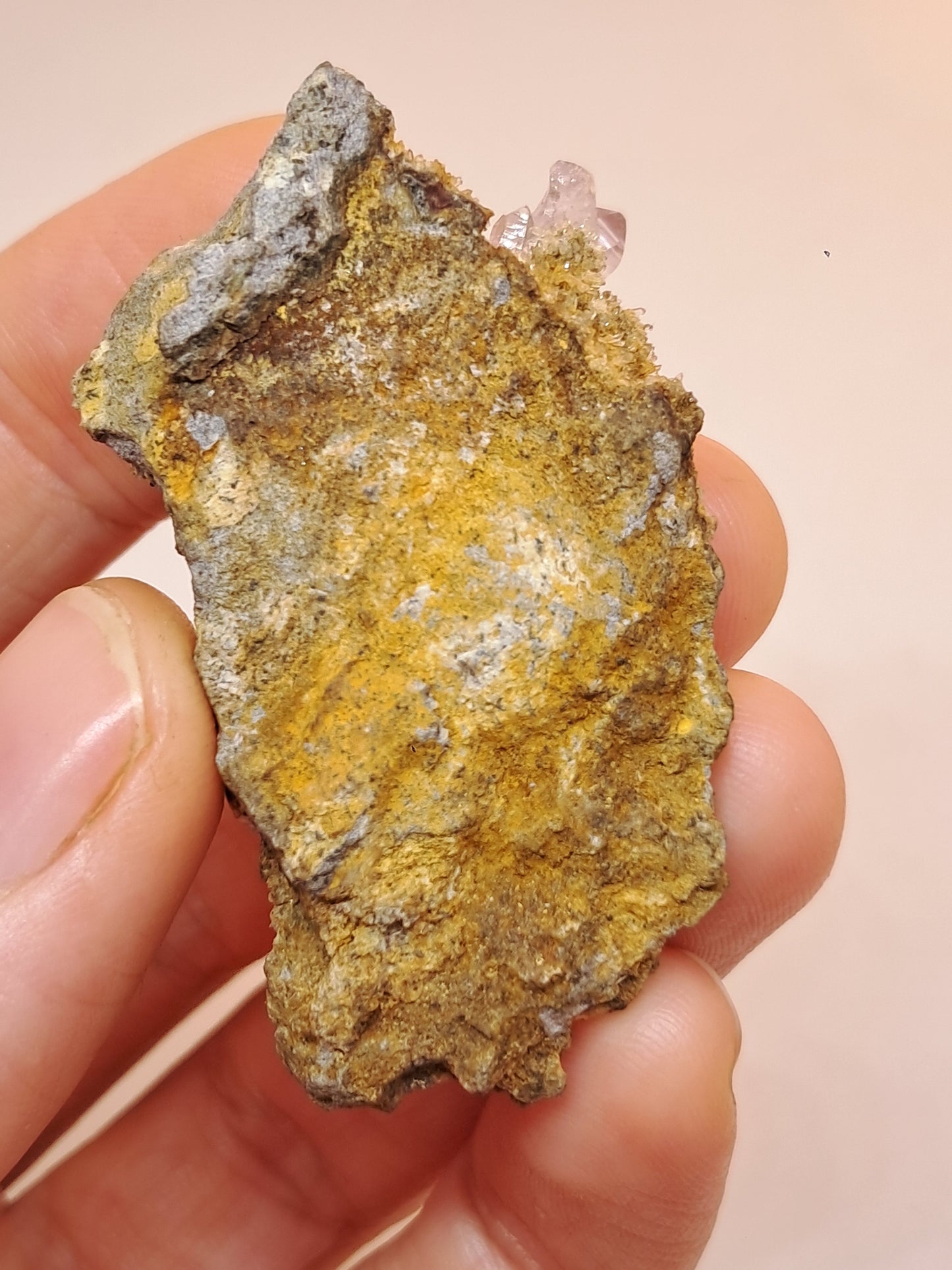 Veracruz Amethyst Crystals on Matrix (Mexico) | Natural Cluster | Mineral Specimen #VA20