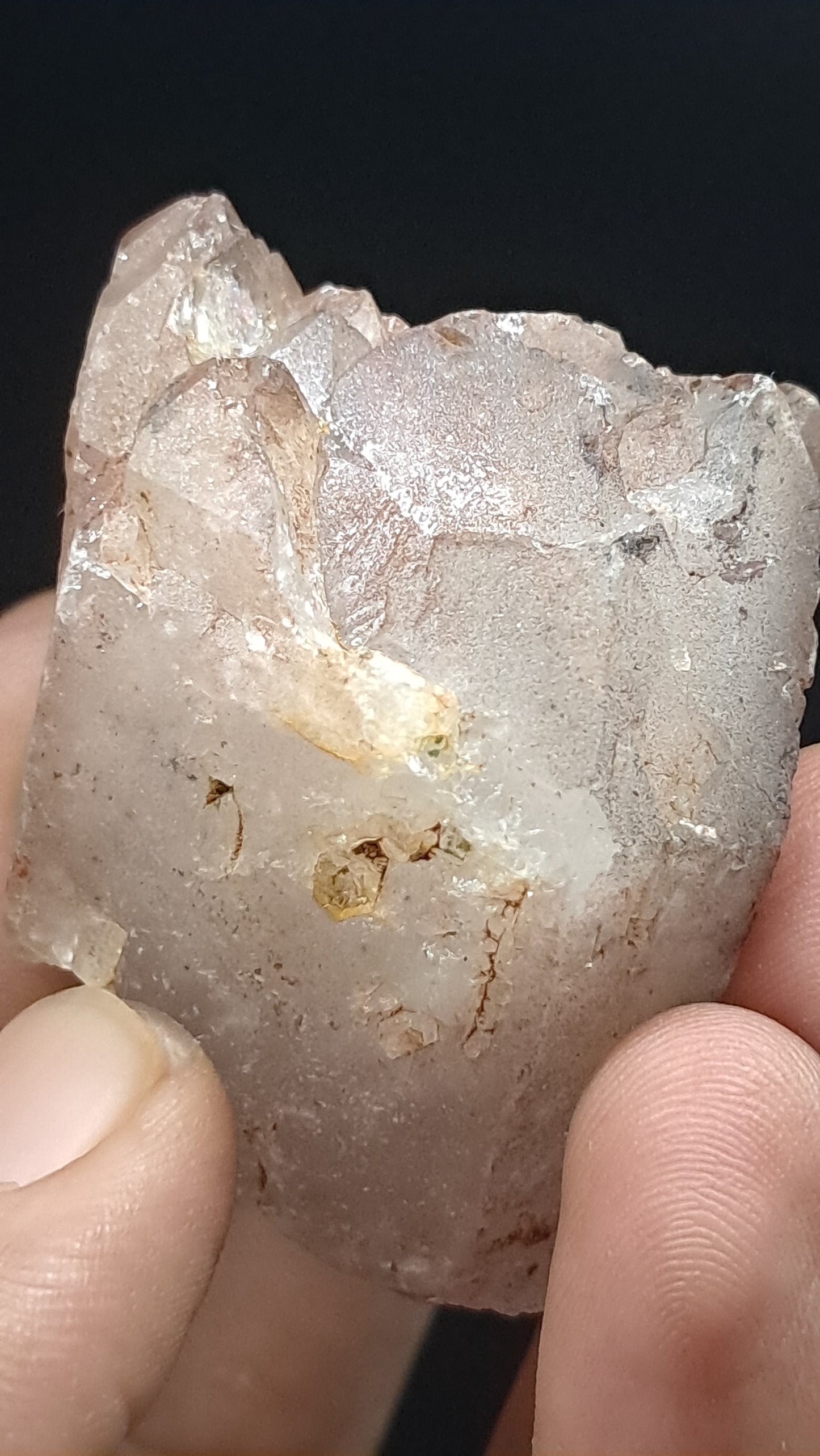 Elestial Smokey Quartz (Karur) Raw Natural Crystal Stone | Mineral Specimen #EQ17