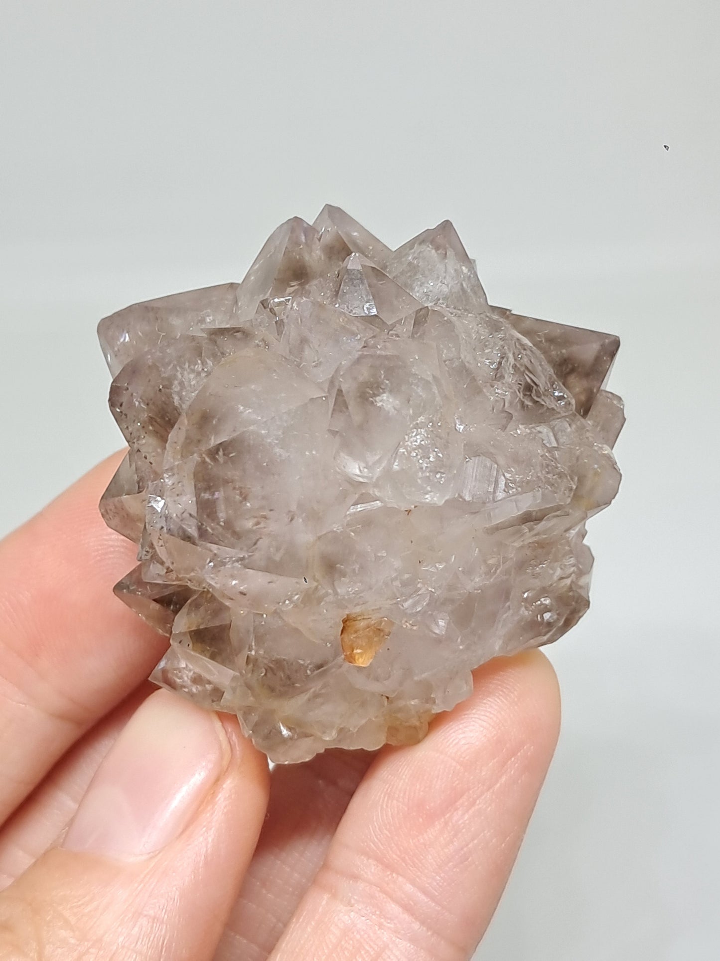 Smokey Amethyst Stalactite (Khadakwani) | Natural Crystal | Mineral Specimen #SA8