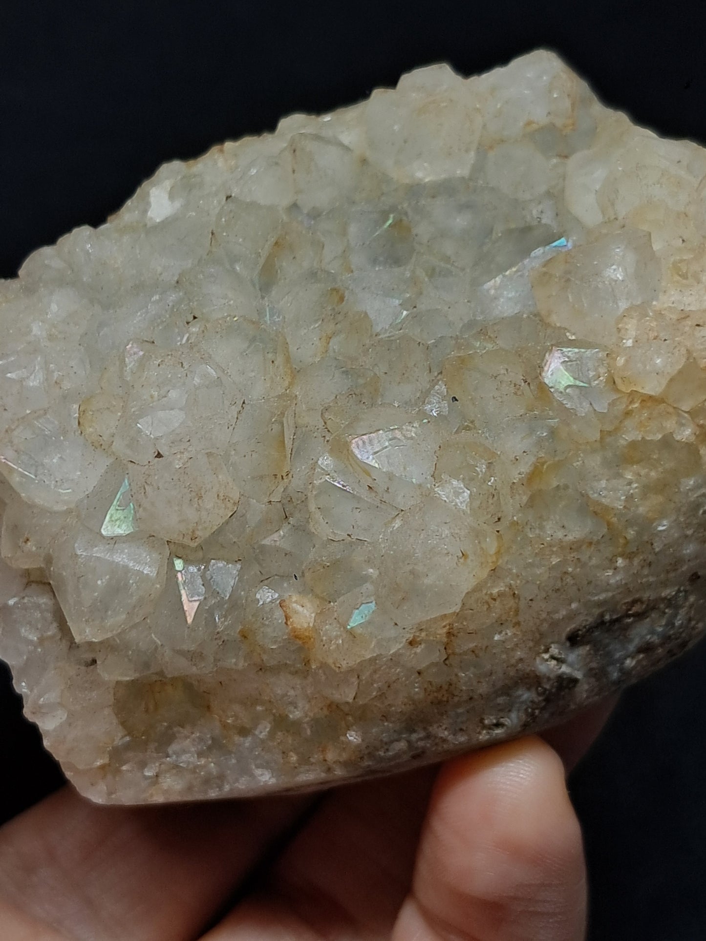 Iris Quartz (Aurangabad)| Anandalite | Cluster | Natural Crystal #AQ42
