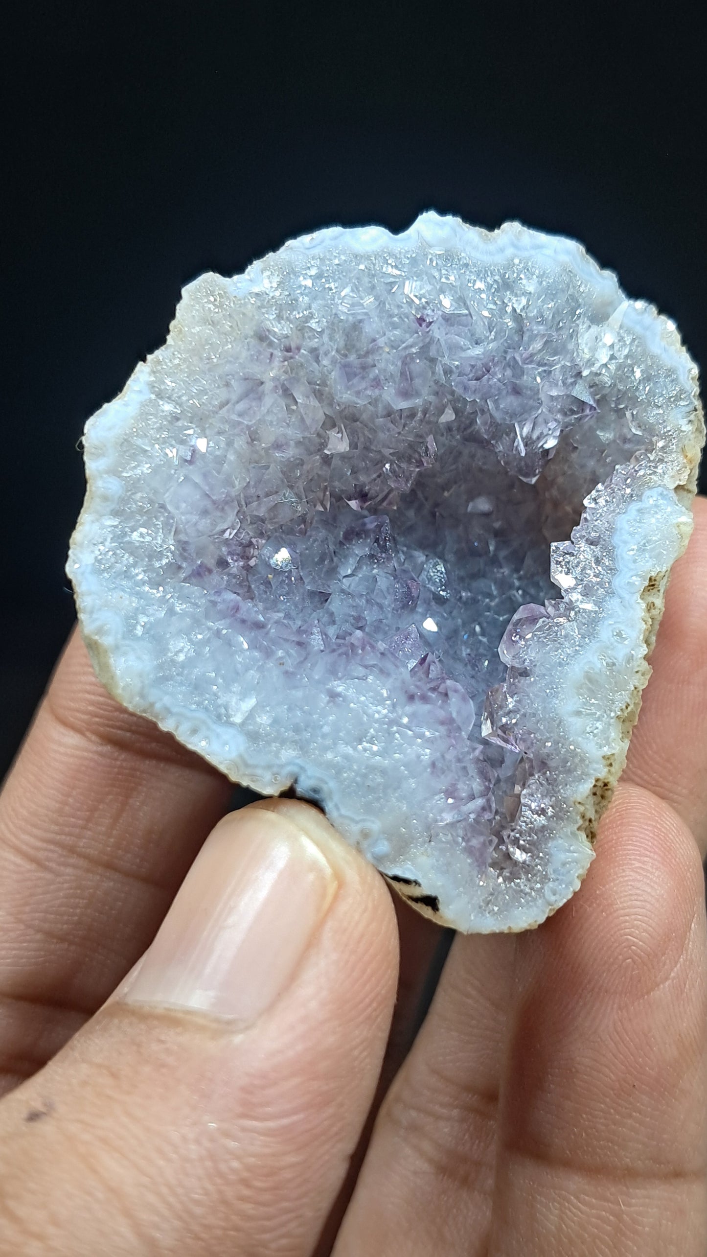 Amethyst Geode (Ajanta) | Deep Cavity | Natural Crystal | Rough Stone #GD34