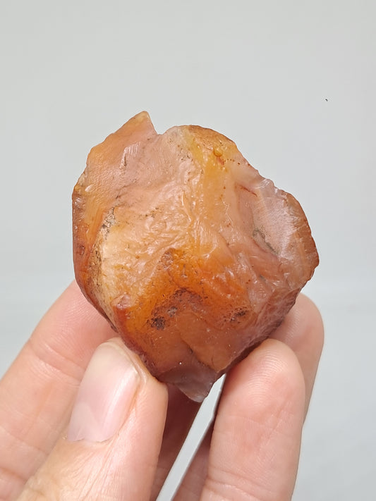 Cornalina en bruto (India) Piedra en bruto | Cristal natural | Muestra mineral #CRN16