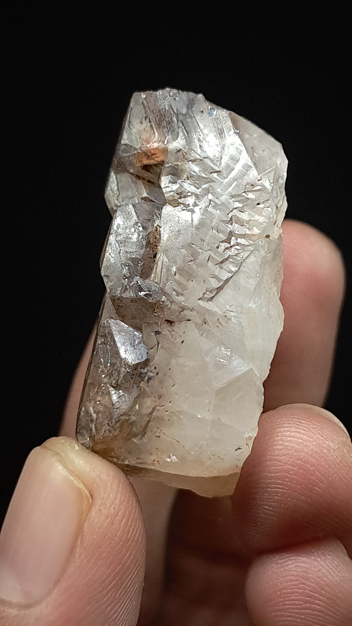 Elestial Smokey Quartz (Karur) Raw Natural Crystal Stone | Mineral Specimen #EQ21