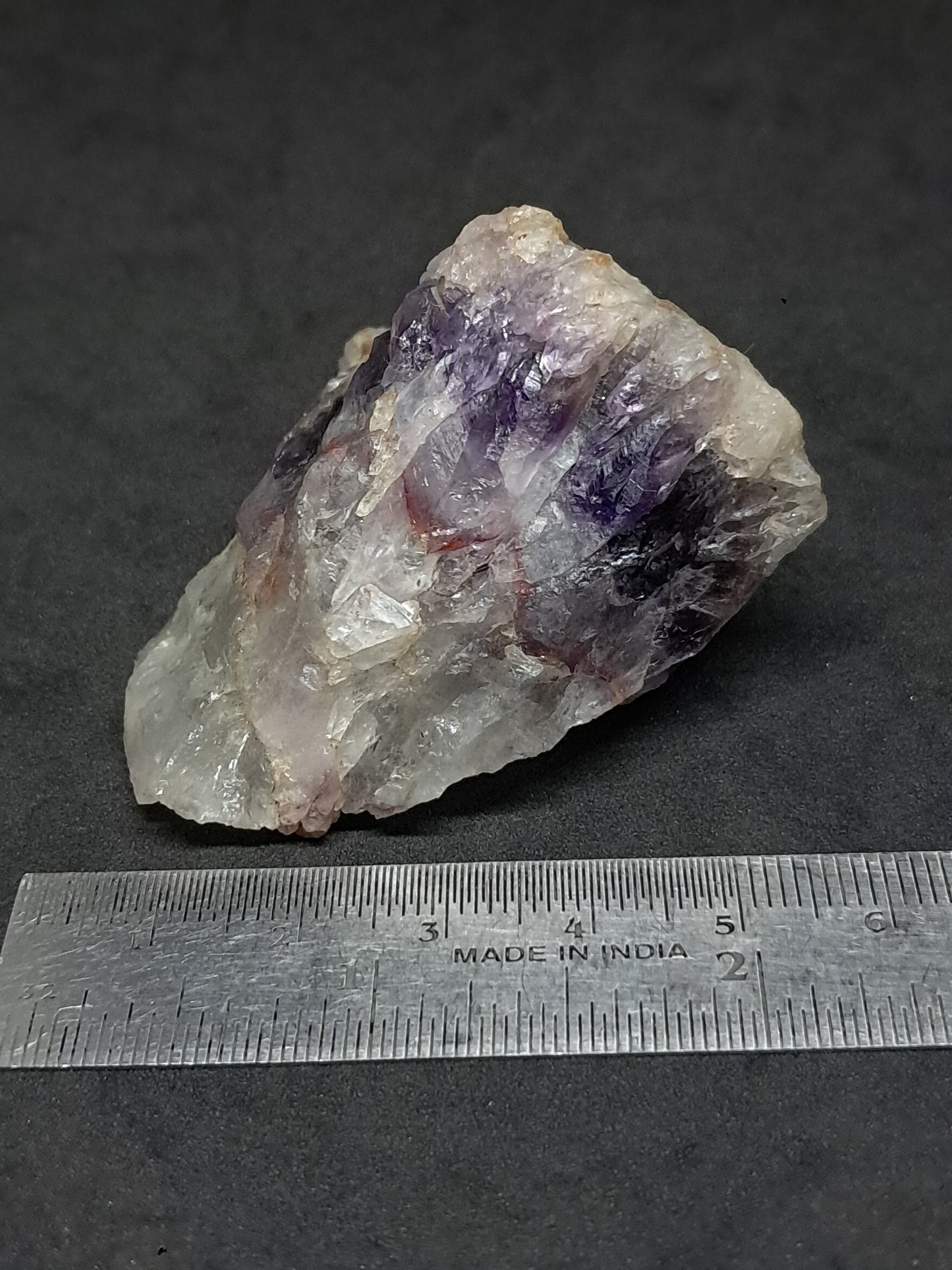 Chevron Amethyst | Natural Rough Stone #AM10