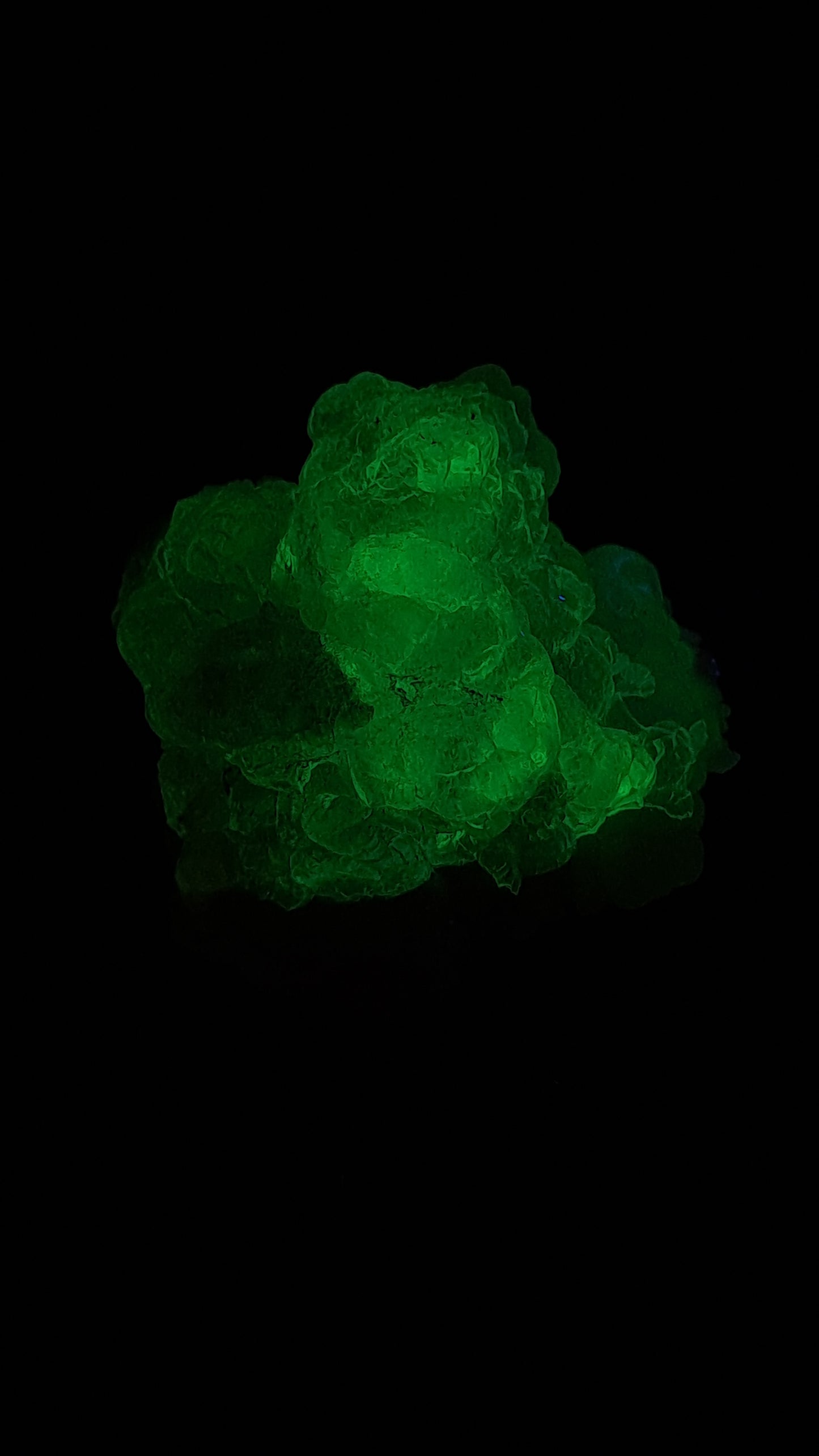 Hyalite Opal on Matrix (Mexico) Rough Crystal Stone | UV-Reactive Mineral Specimen #OH8