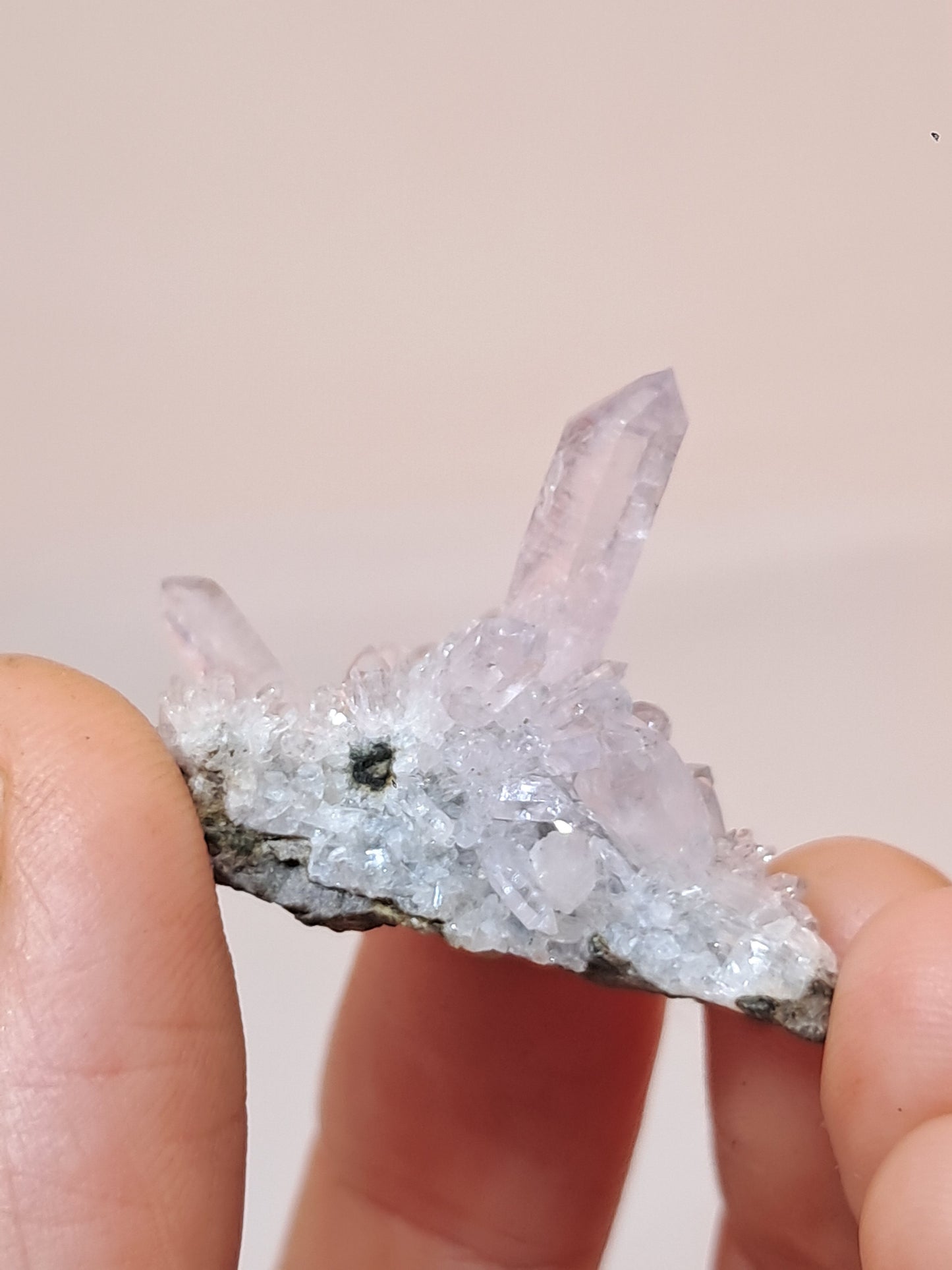 Veracruz Amethyst Crystal Points on Matrix (Mexico) | Natural Cluster | Mineral Specimen #VA24