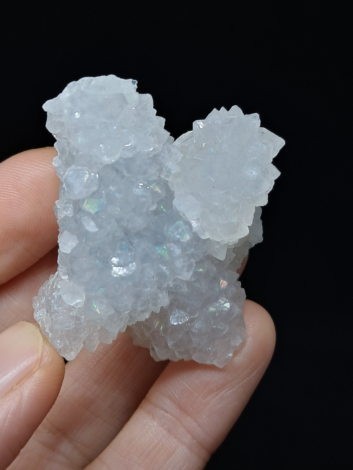 Iris Quartz (Aurangabad)| Anandalite | Stalactite Cluster | Natural Crystal #AQ36