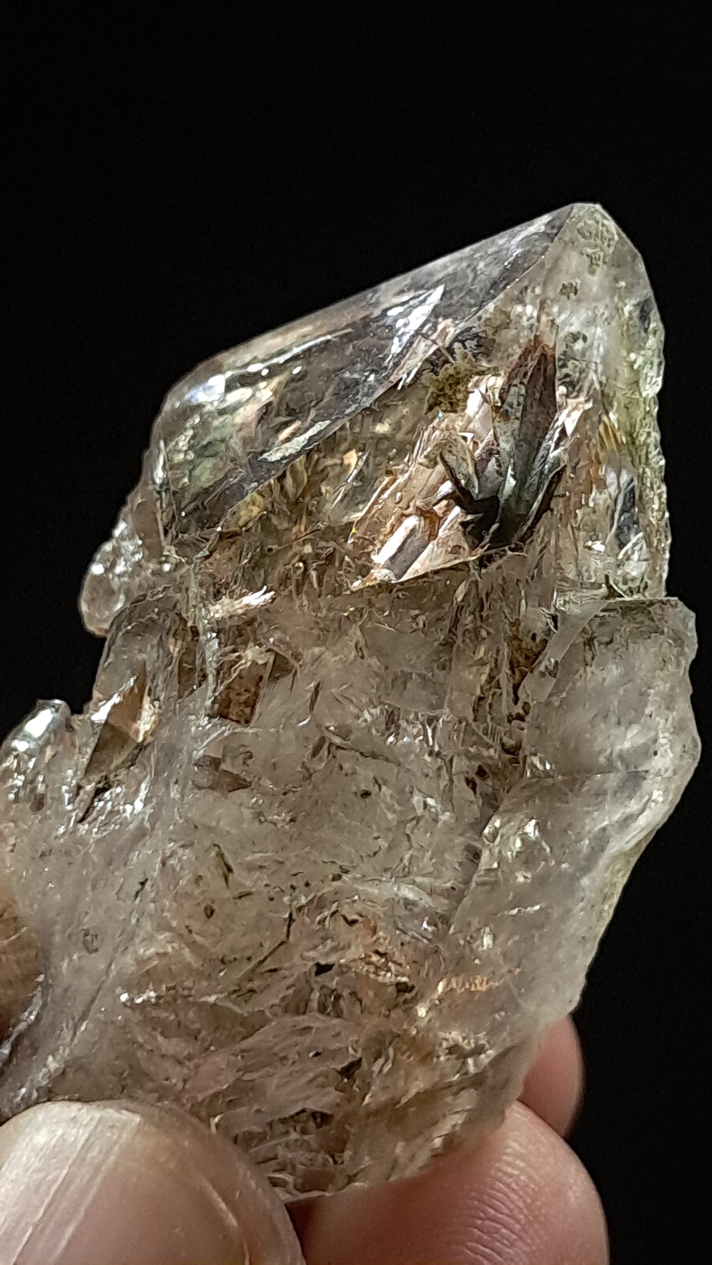 Elestial Quartz (Karur) Raw Natural Crystal Stone | Mineral Specimen #EQ20