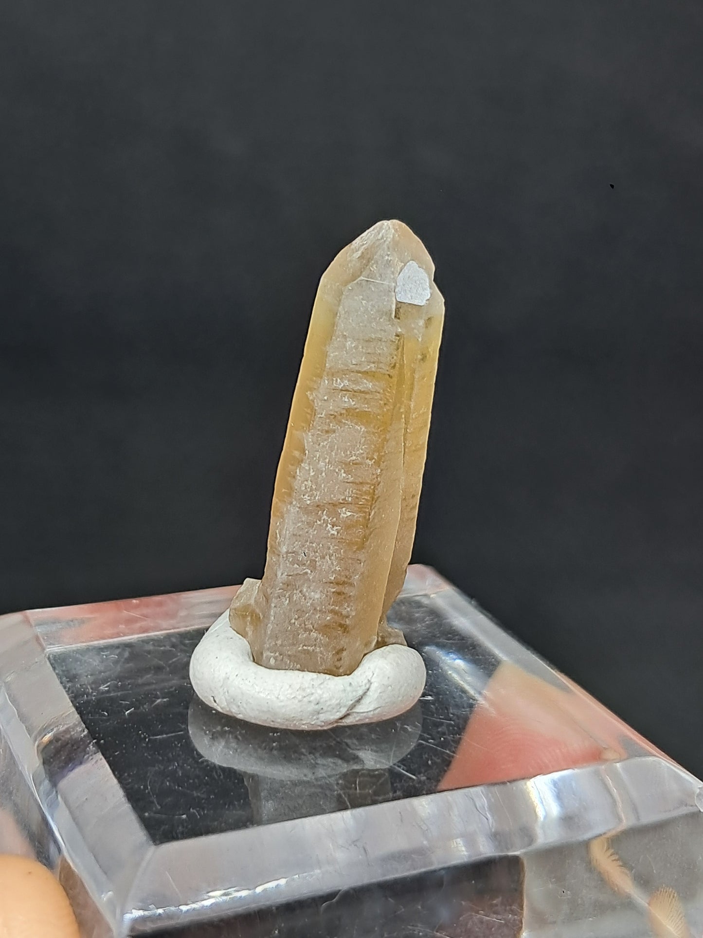 Natural Citrine Point (Karur) | Natural Crystal | Mineral Specimen #CTN40