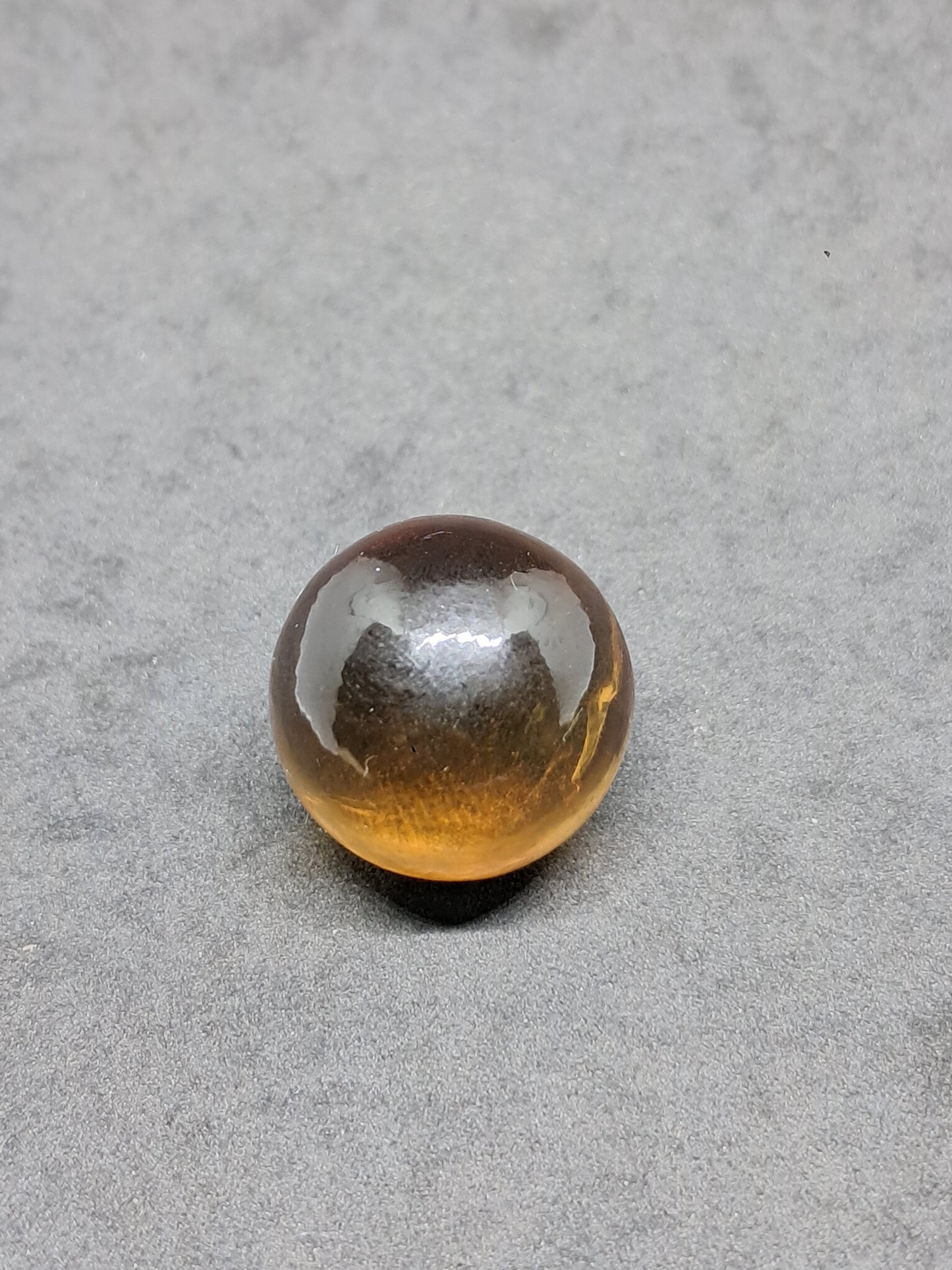 Natural Citrine Sphere | Polished Stone | Smokey Yellow | High Quality
