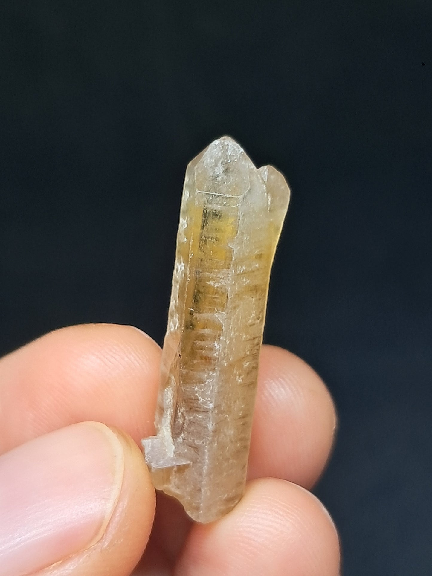 Natural Citrine Point (Karur) | Natural Crystal | Mineral Specimen #CTN40