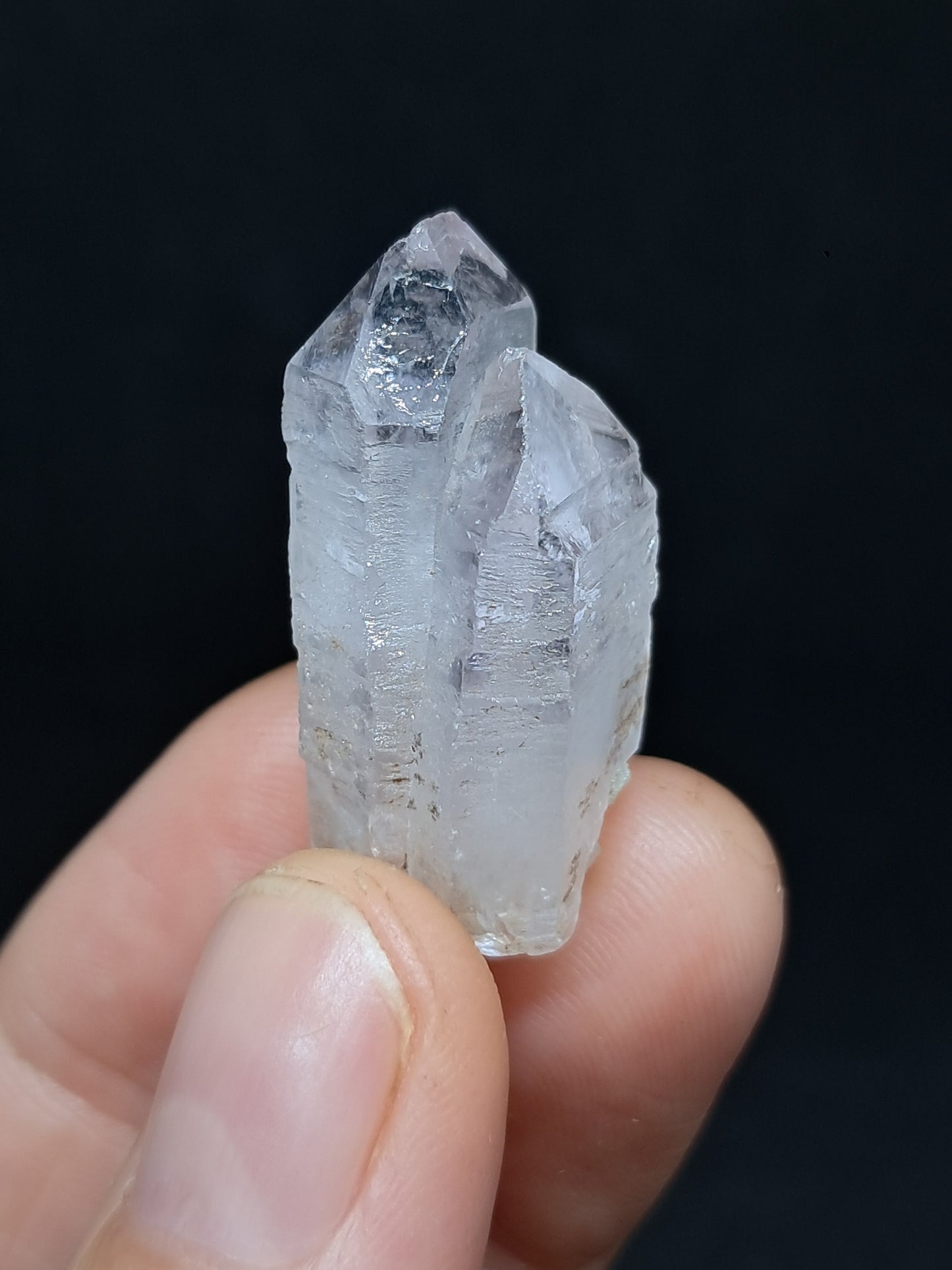 Puntas Fusionadas de Cetro de Amatista de Veracruz (México) | Cristal Natural | Muestra Mineral #VA45