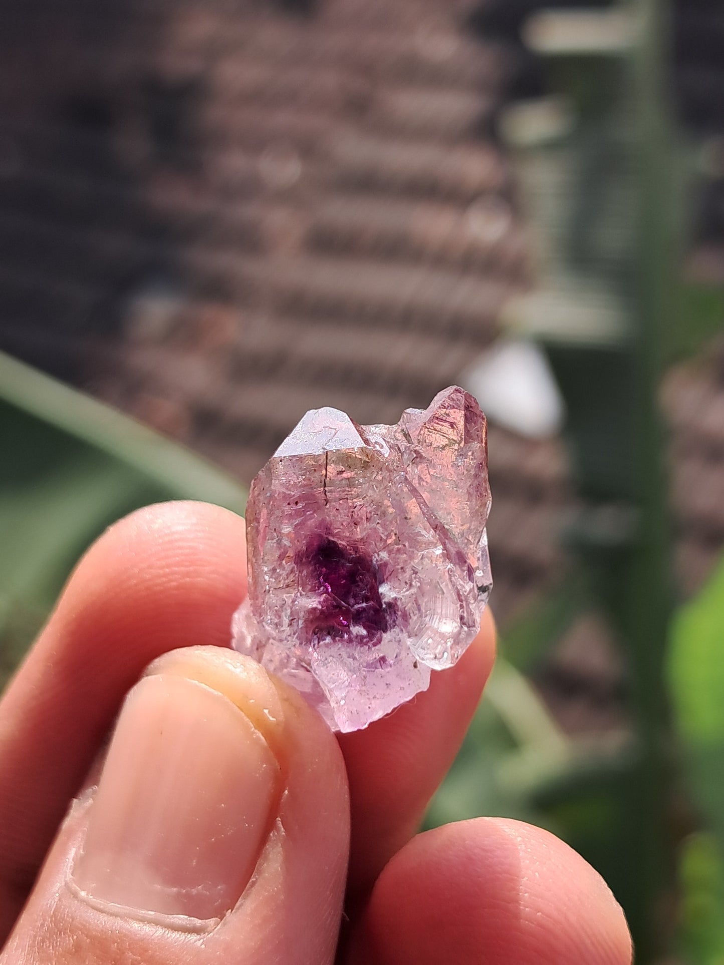 Super Seven Amethyst Scepter from Karur | Natural Formation| Mineral Specimen #KA178