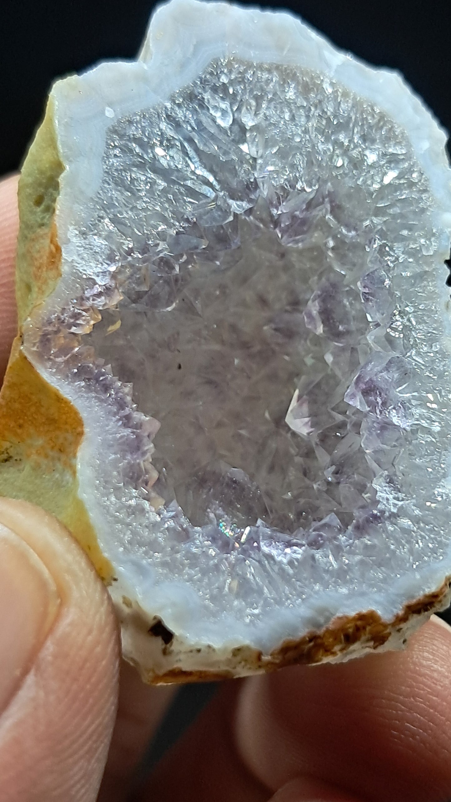 Amethyst Geode (Ajanta) | Deep Cavity | Natural Crystal | Rough Stone #GD37