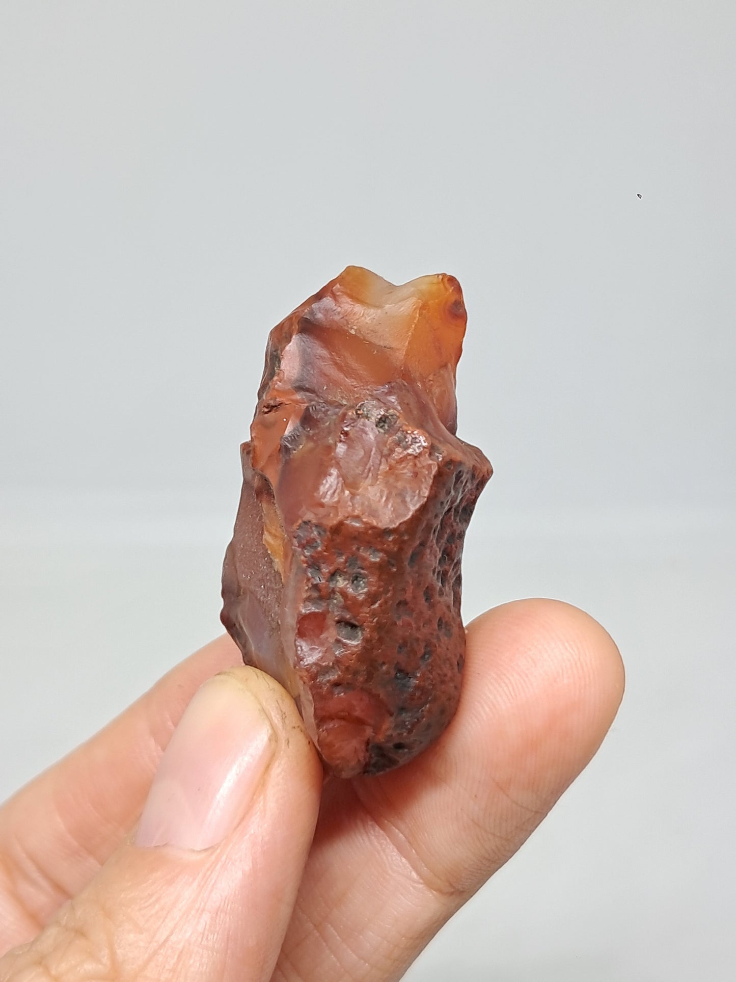 Rough Carnelian (India) Raw Stone | Natural Crystal | Mineral Specimen #CRN33