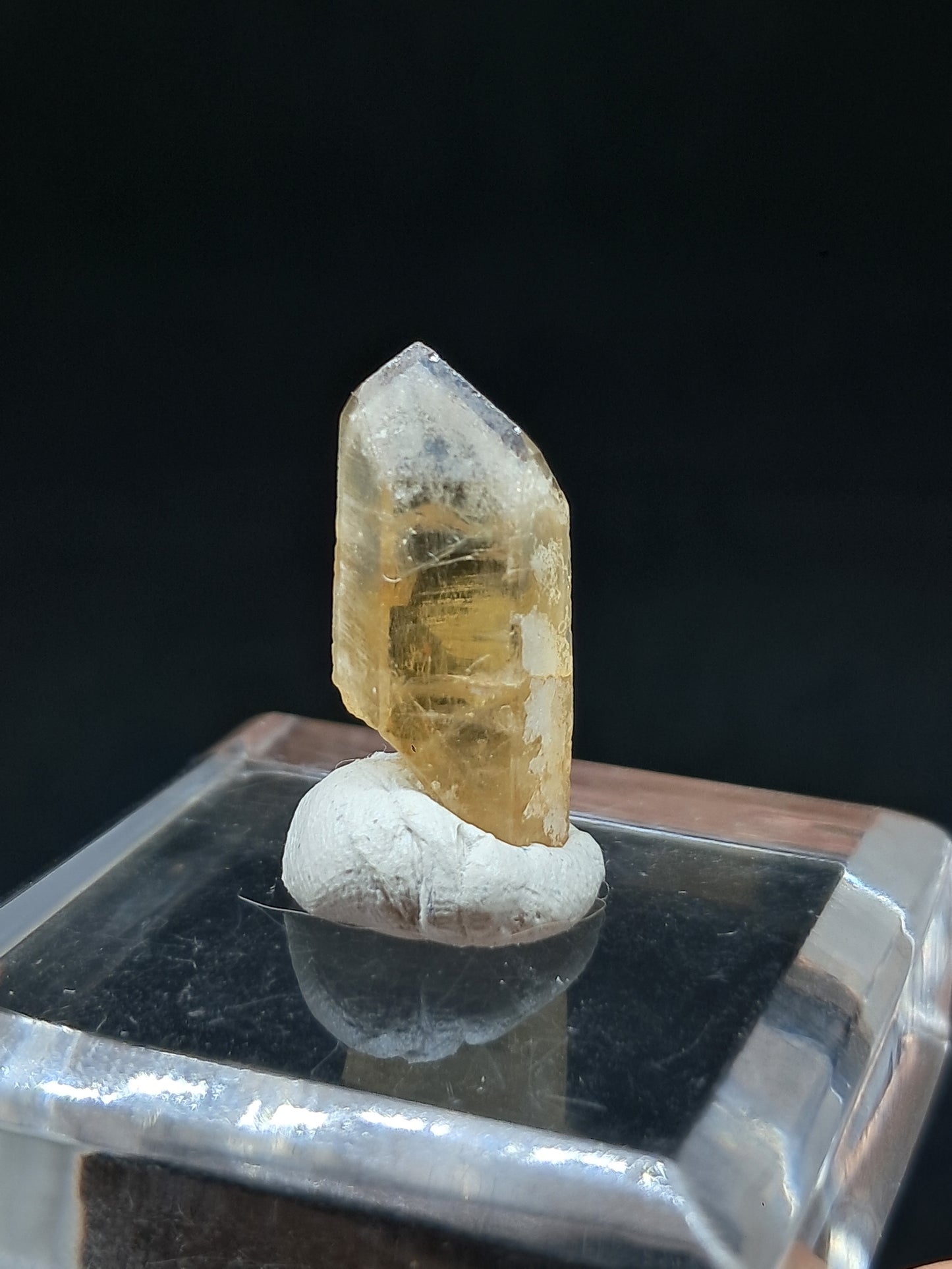 Natural Citrine Crystal w/ Phantom (Karur) | Natural Point | Mineral Specimen #CTN41