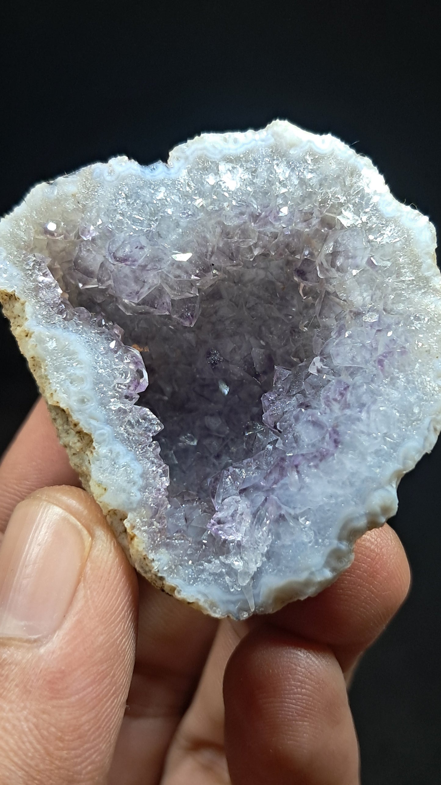 Amethyst Geode (Ajanta) | Deep Cavity | Natural Crystal | Rough Stone #GD34