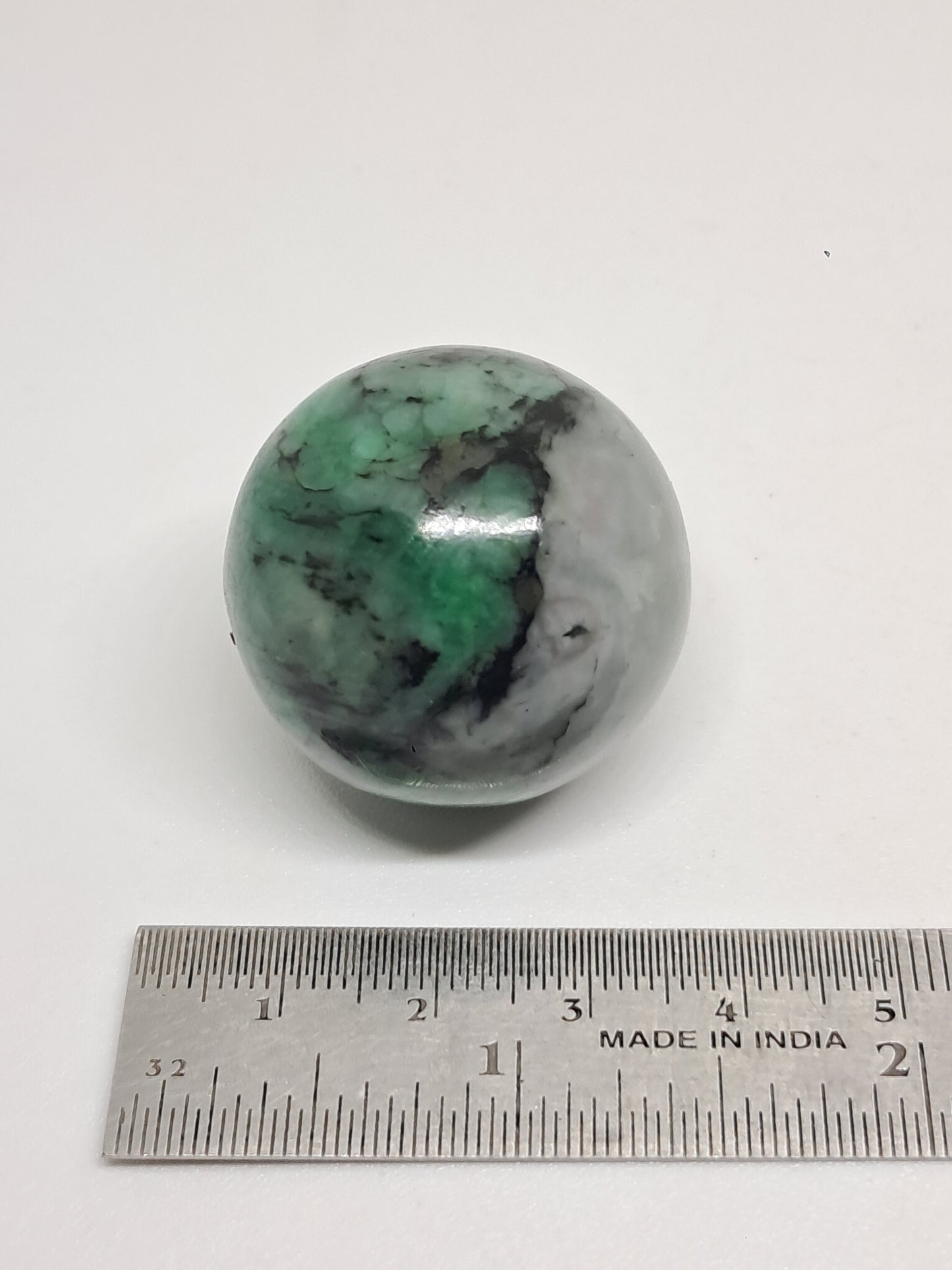Esfera esmeralda | Piedra pulida | Cristal natural #EM7