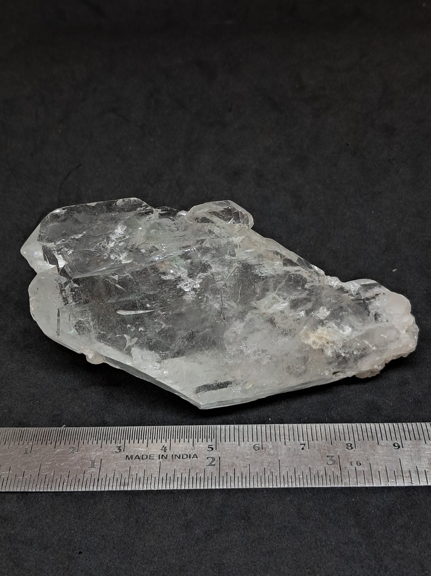 Himalayan Quartz *Elestial Formation* w/ Chlorite Inclusions | Natural Crystal | Mineral Specimen #CH81