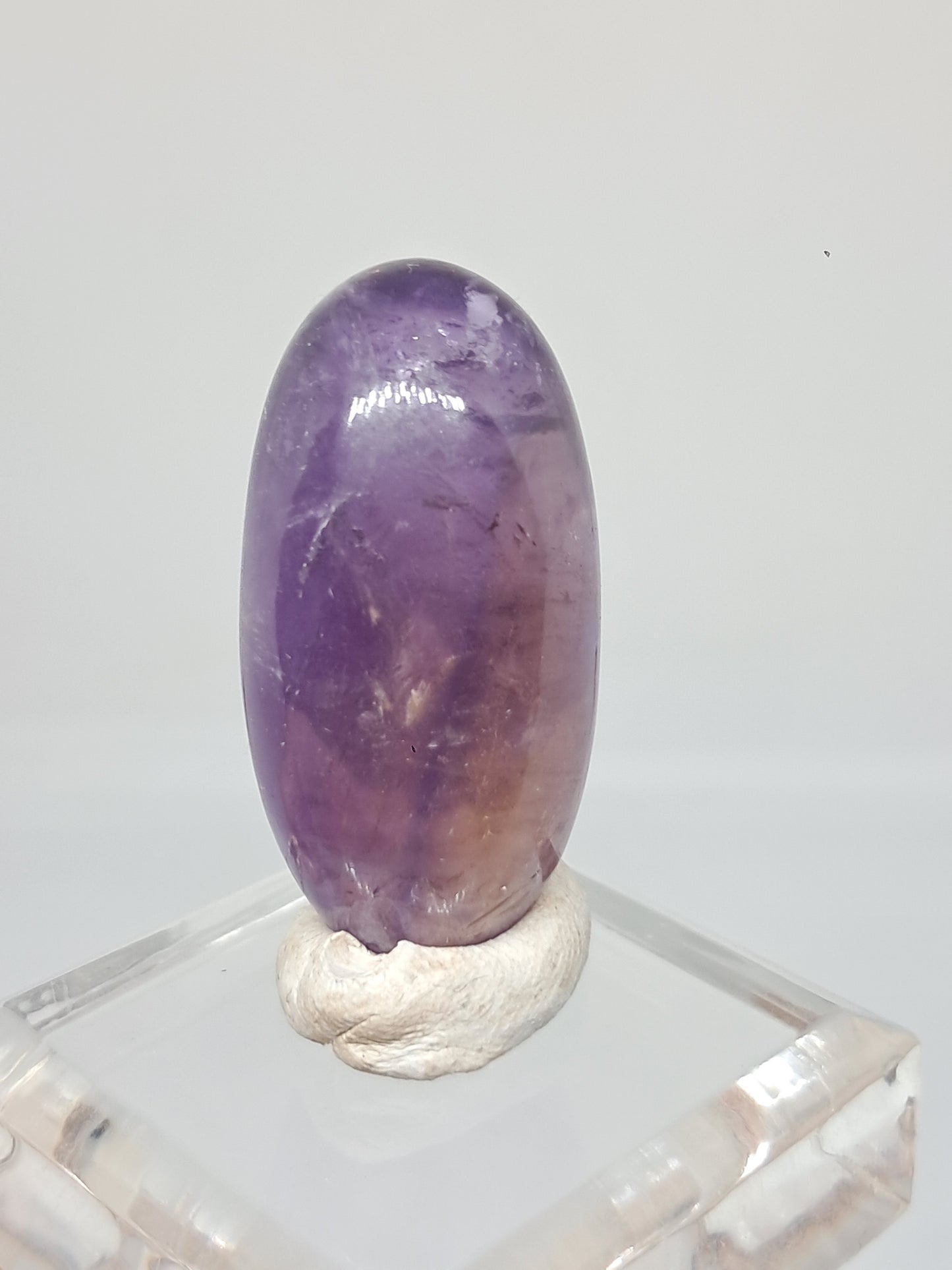 Ametrine Shivalingam (Madagascar) Polished Natural Stone #AMT1