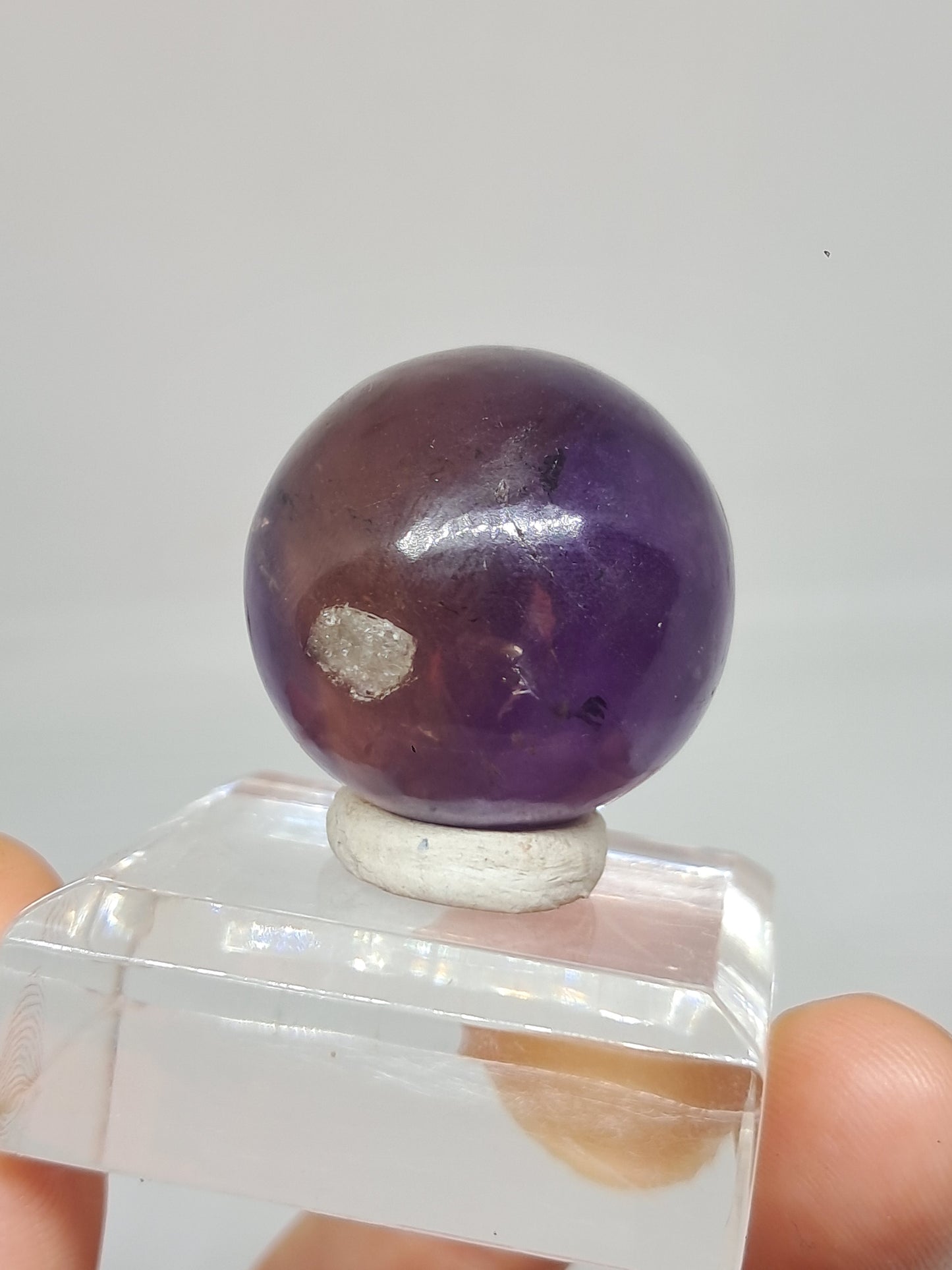 Ametrine Sphere (Madagascar) Polished Natural Stone #AMT4