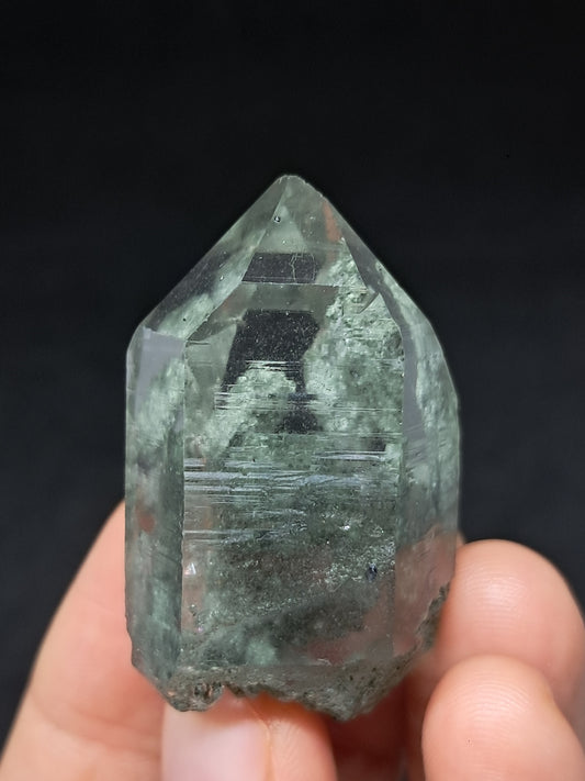Chlorite Phantom Quartz (Kullu) Natural Crystal | Garden Chamanic #CQ82