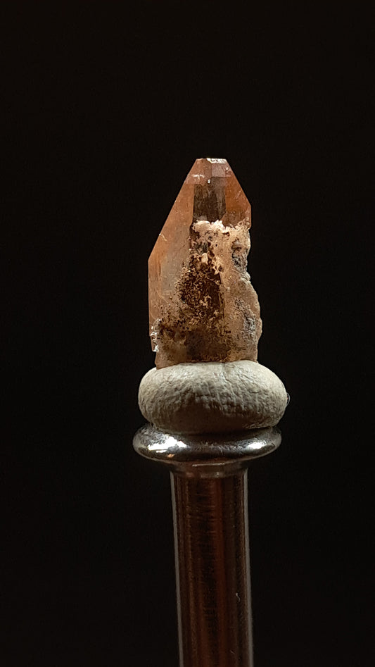 Natural Topaz Crystal (Mexico) Champagne Colour | Rare Gemstone | Mineral Specimen #TPZ31