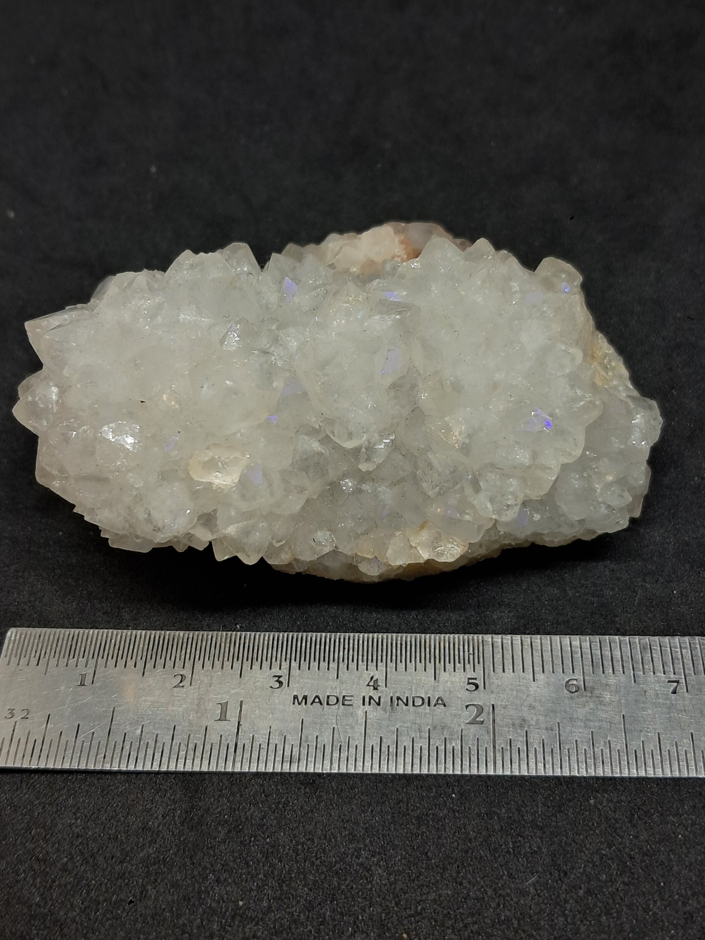 Cuarzo Iris (Aurangabad) | Anandalita | Estalactita | Cristal natural n.° AQ35
