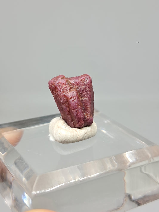 Rough Ruby Crystal (Tamil Nadu) Natural Stone | Mineral Specimen #RB20