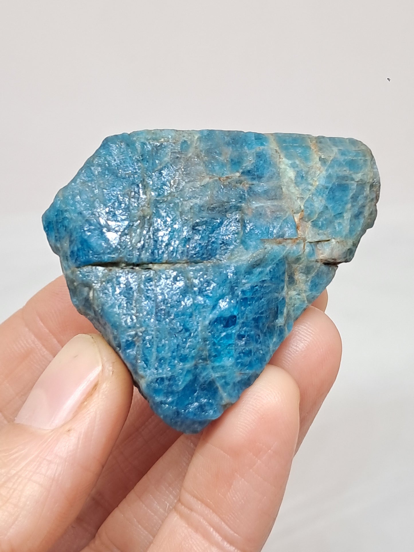 Blue Apatite (Madagascar) Natural Stone #AP1