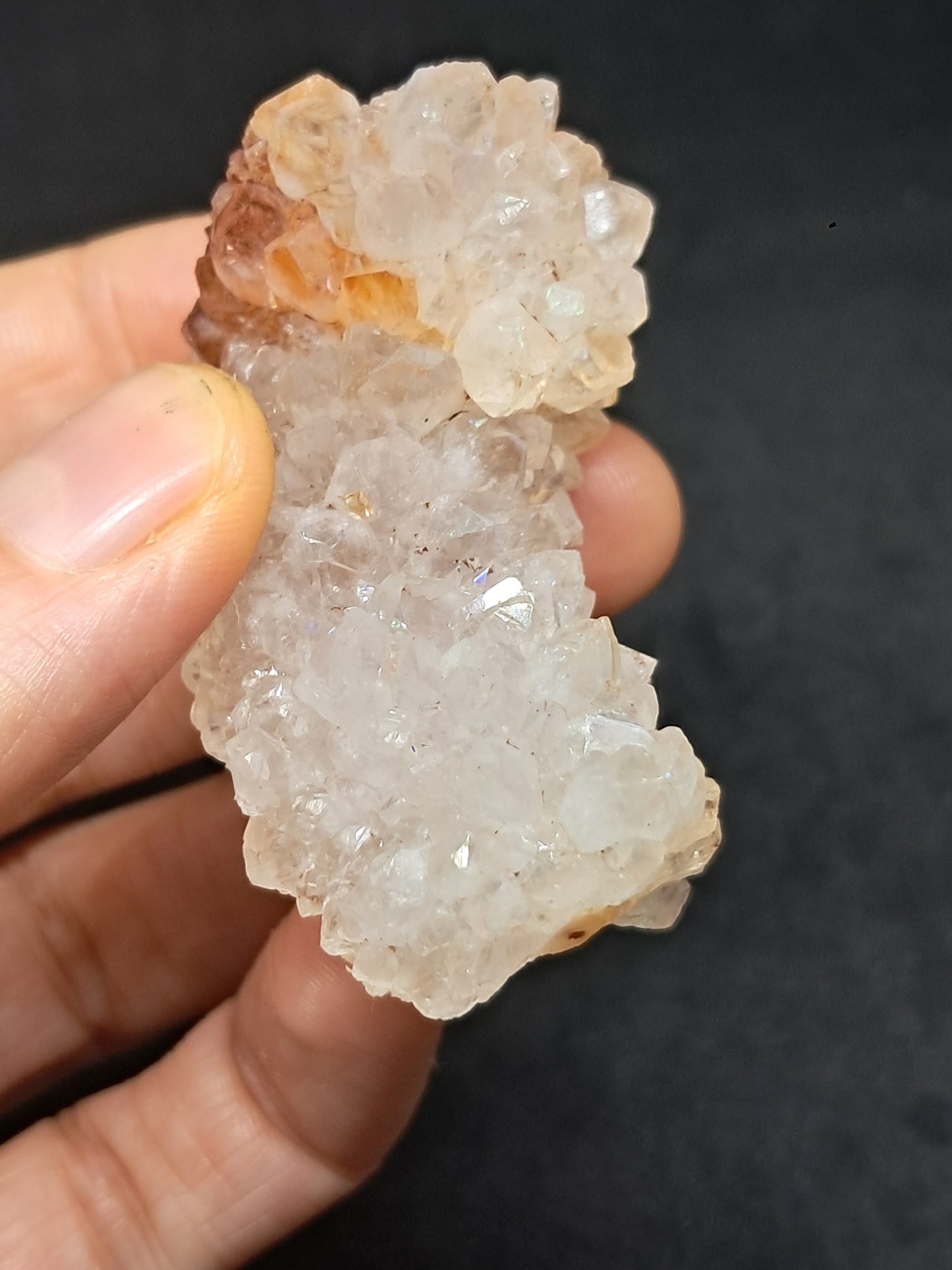 Iris Quartz (Aurangabad)| Anandalite | Stalactite | Natural Crystal #AQ33