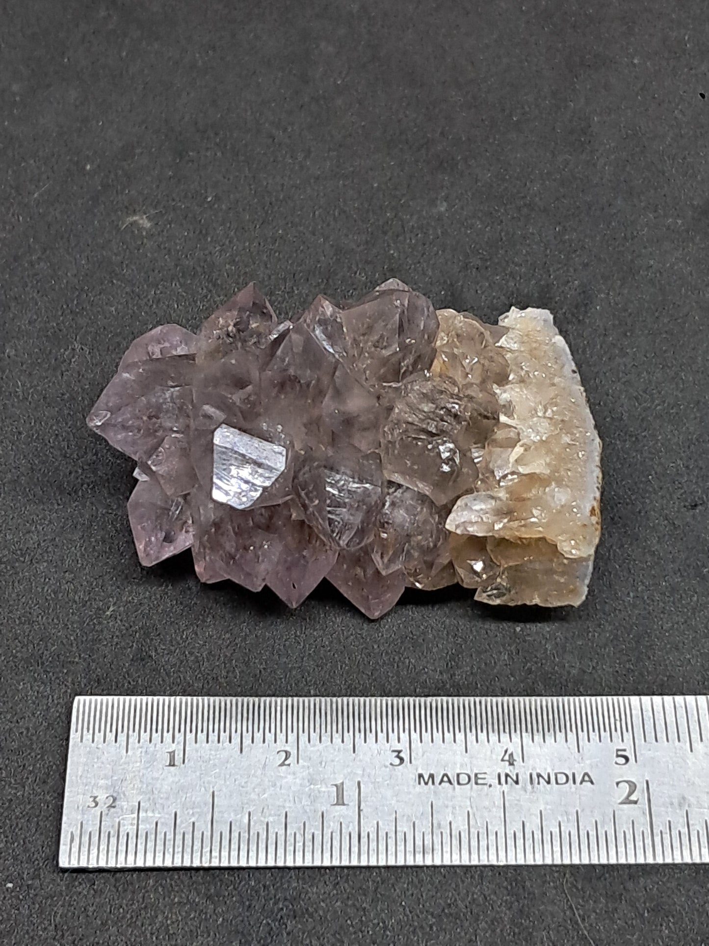 Smokey Amethyst Stalactite (Khadakwani) | Natural Crystal | Mineral Specimen #SA9