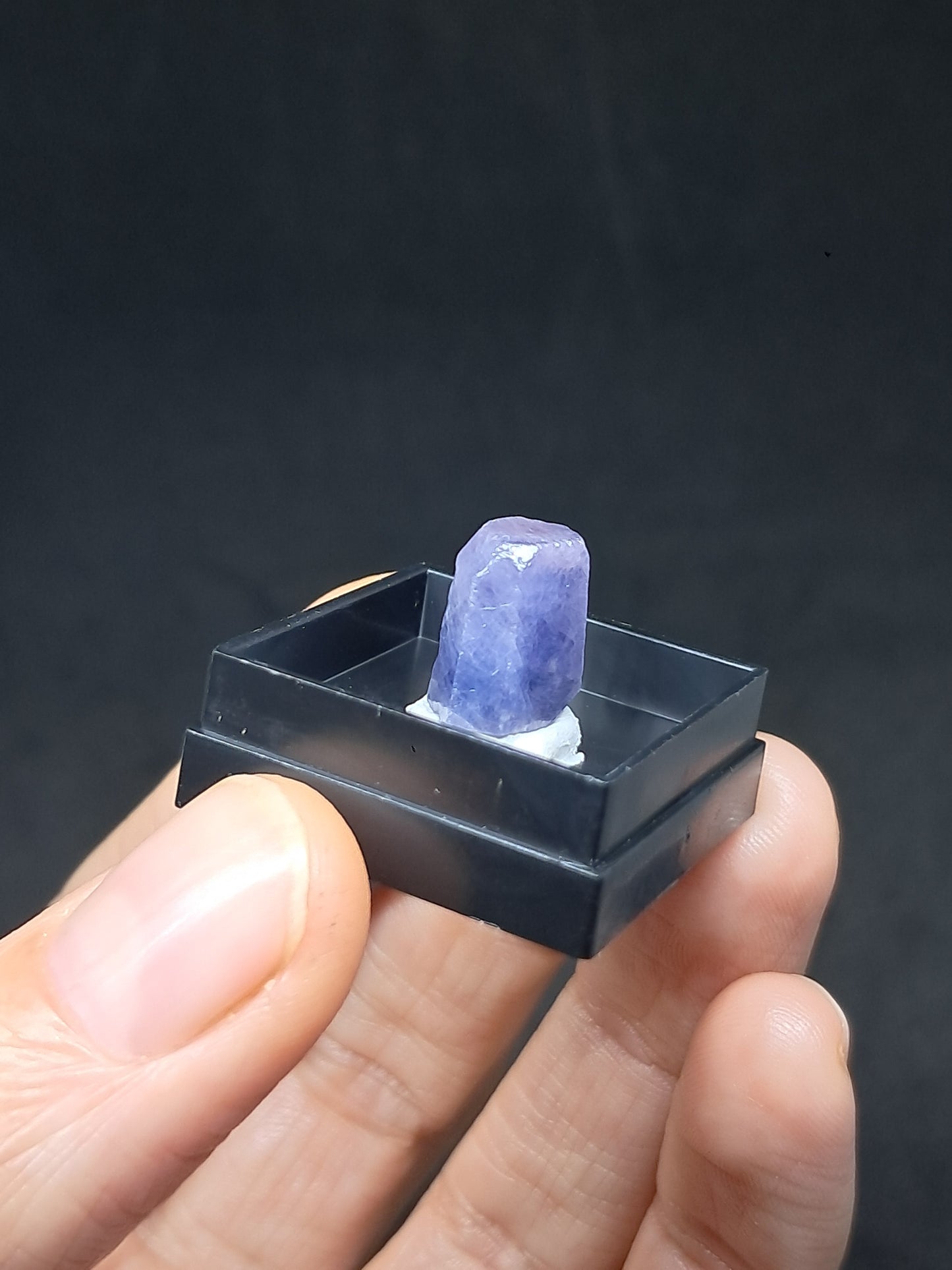 Natural Sapphire w/ Record Keeper (Madagascar) Rough Stone | Mineral Specimen #SP47