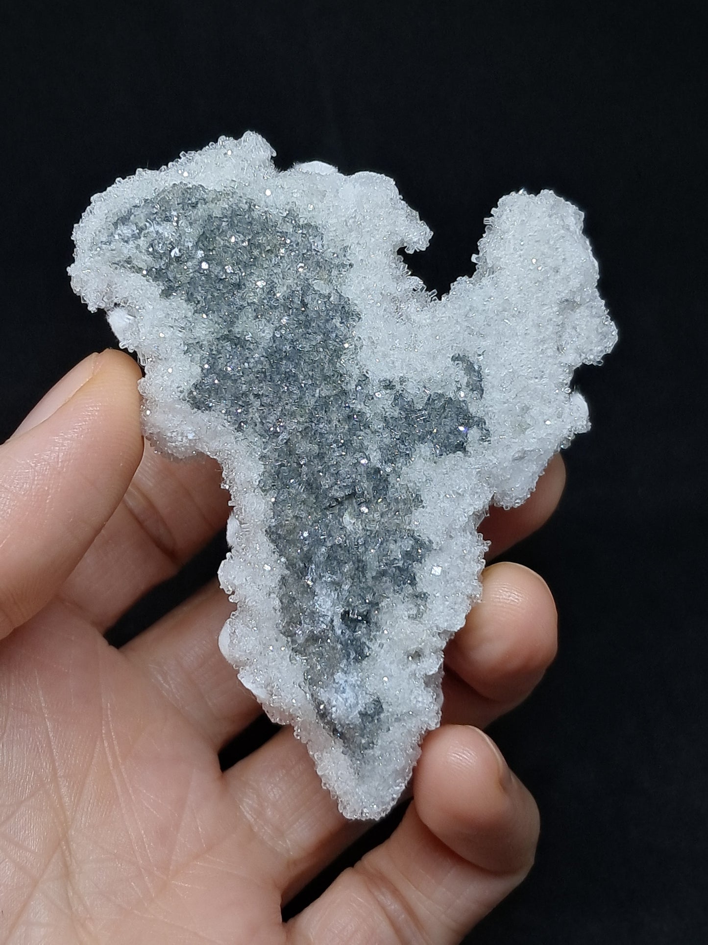 Okenite w/ Apophyllite Cluster (Mumbai) Mineral Specimen | Collector Grade | Natural Crystal #OK26