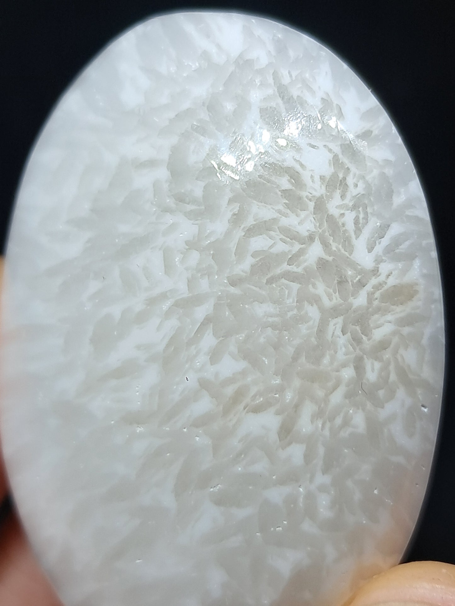 Scolecite Palmstone | Polished Natural Stone | Good Quality #SCL1