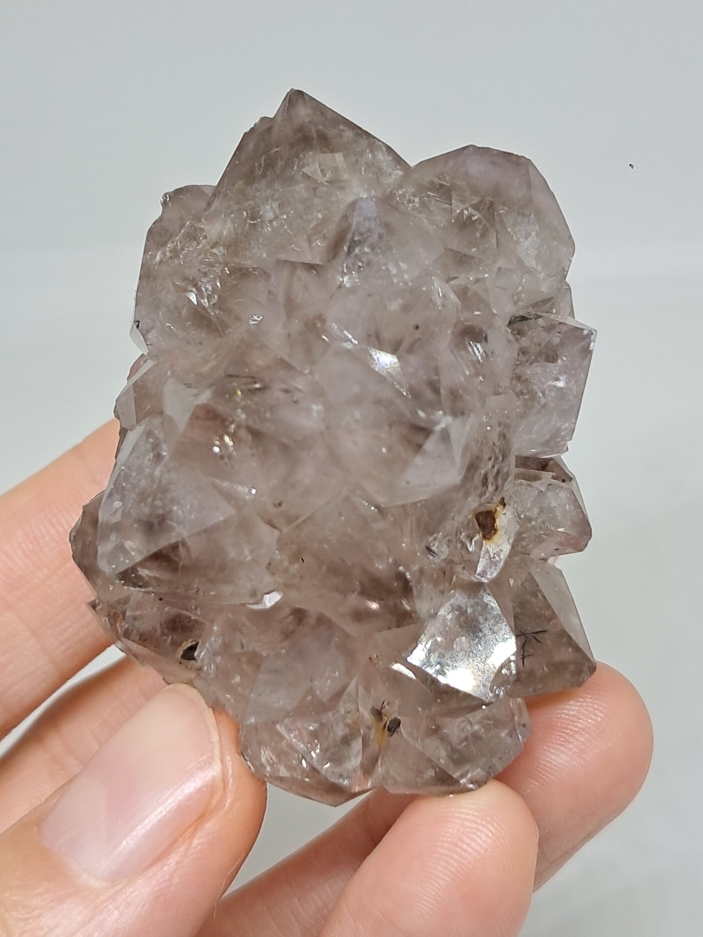 Smokey Amethyst Stalactite (Khadakwani) | Natural Crystal | Mineral Specimen #SA3