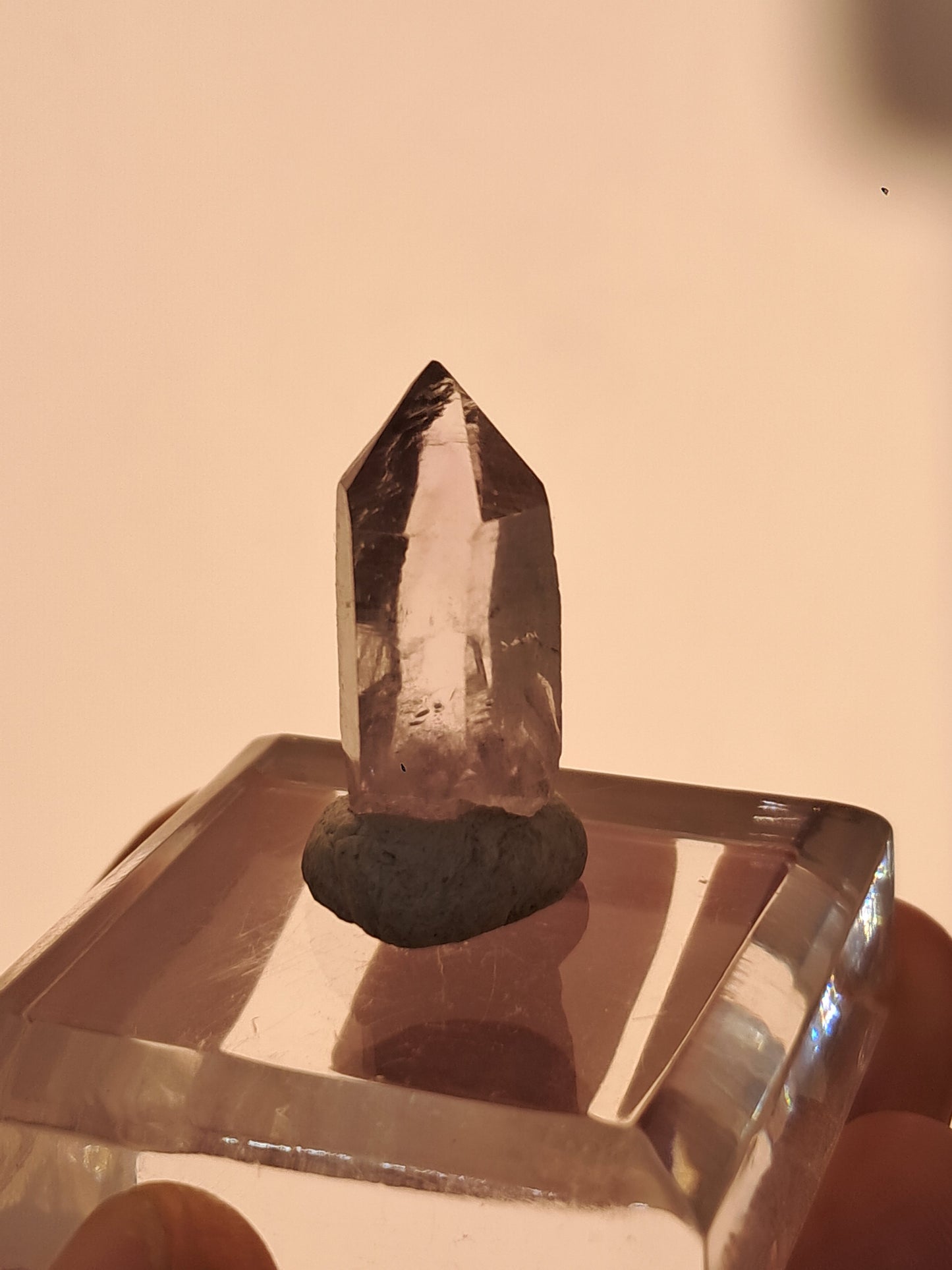 Punta de cristal de amatista de Veracruz (México) | Piedra natural | Ejemplar mineral n.° VA26