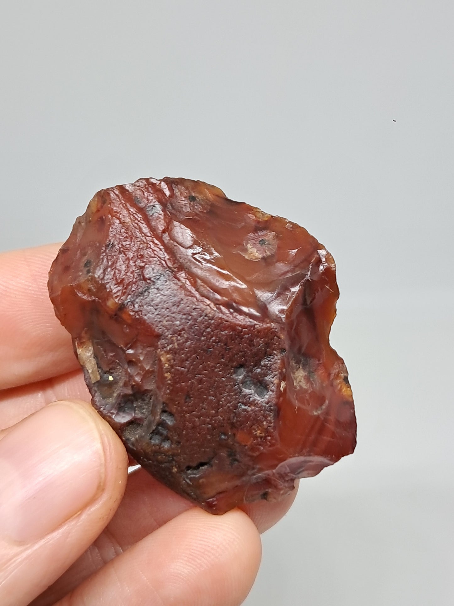 Rough Carnelian (India) Raw Stone | Natural Crystal | Mineral Specimen #CRN23