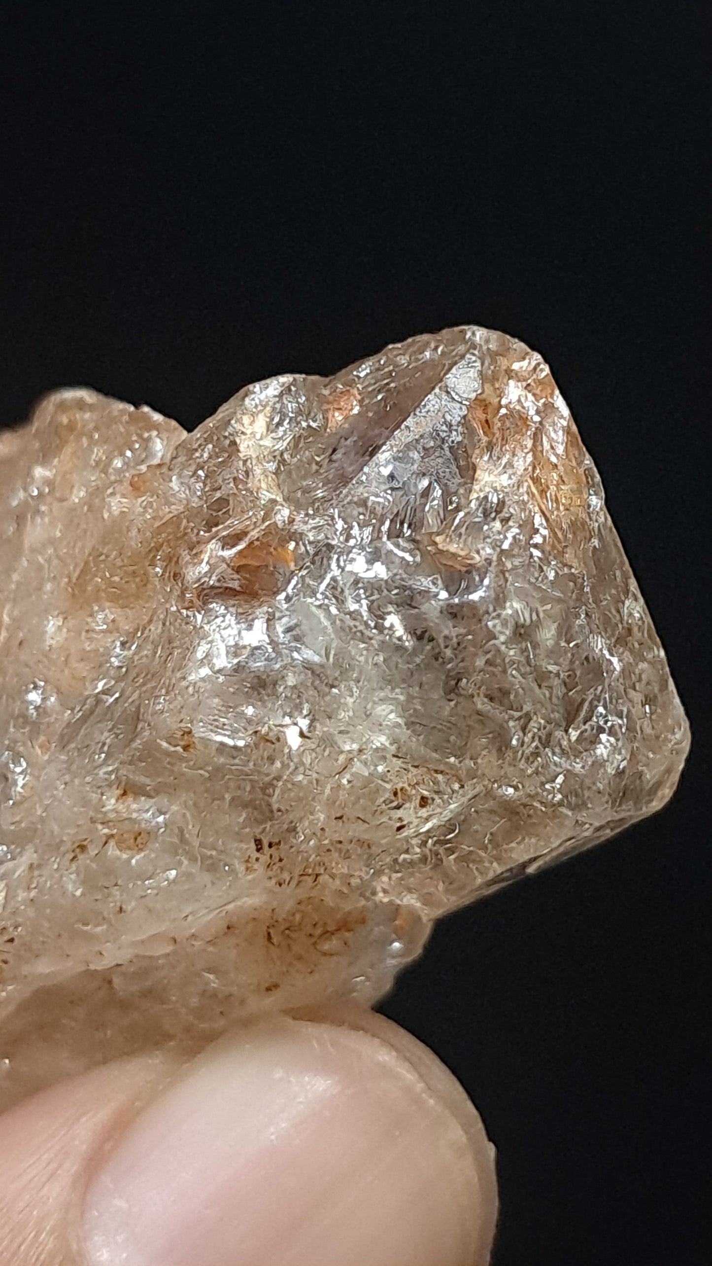 Elestial Quartz Scepter (Karur) Raw Natural Crystal Stone | Mineral Specimen #EQ19